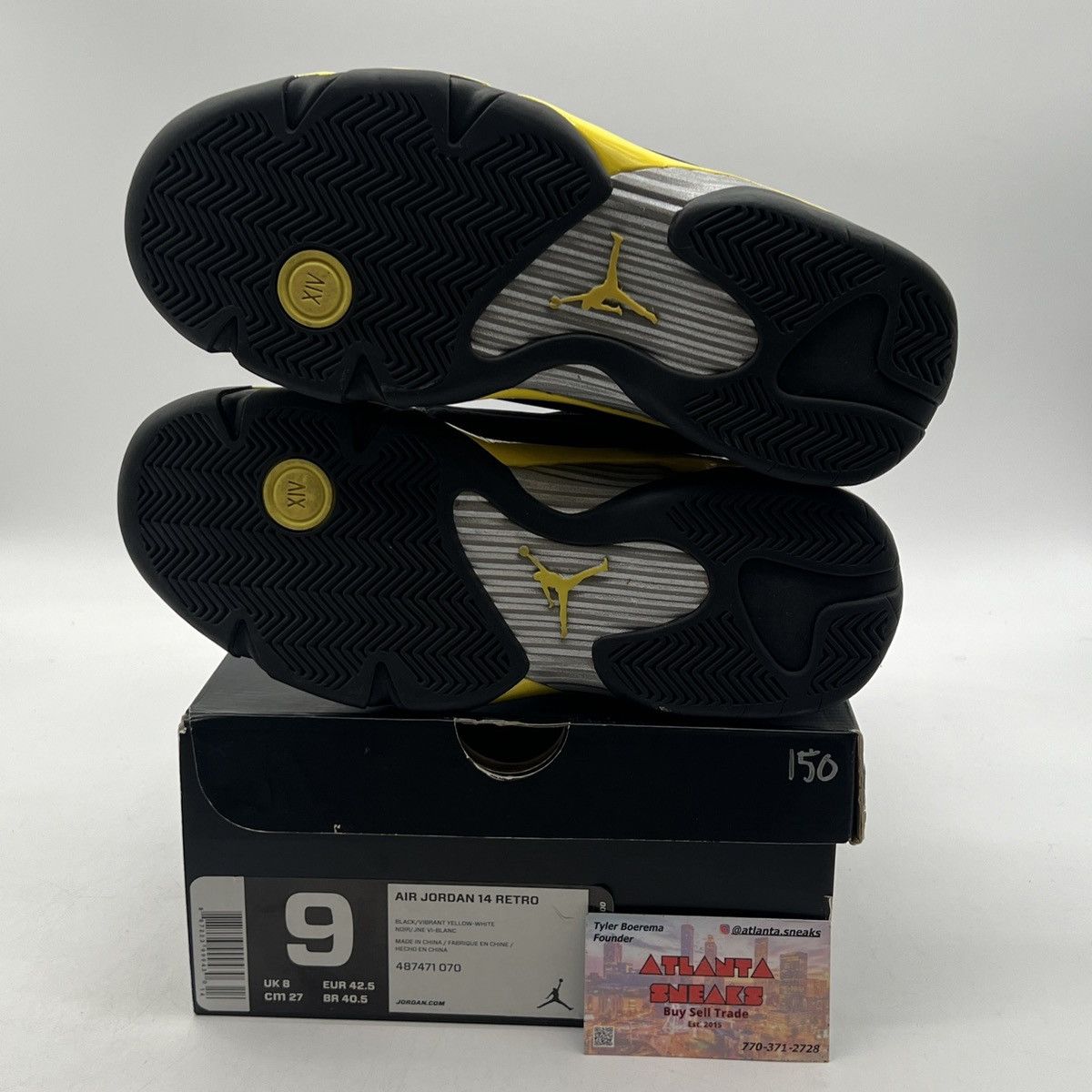 Jordan Brand Air Jordan 14 Thunder Size US 9 / EU 42 - 8 Thumbnail