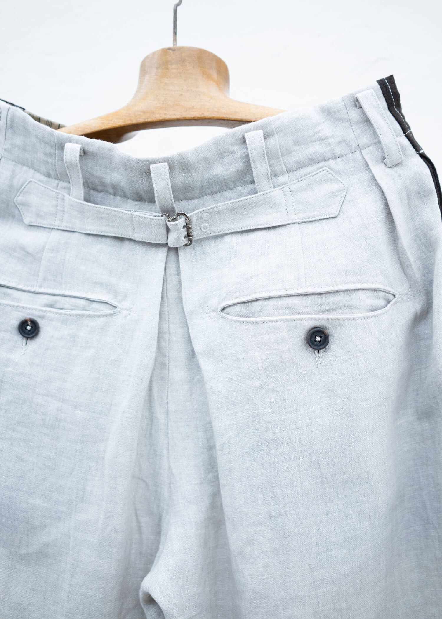 Ziggy Chen ZIGGY CHEN SS23 WHITE TROUSERS Size US 30 / EU 46 - 3 Thumbnail