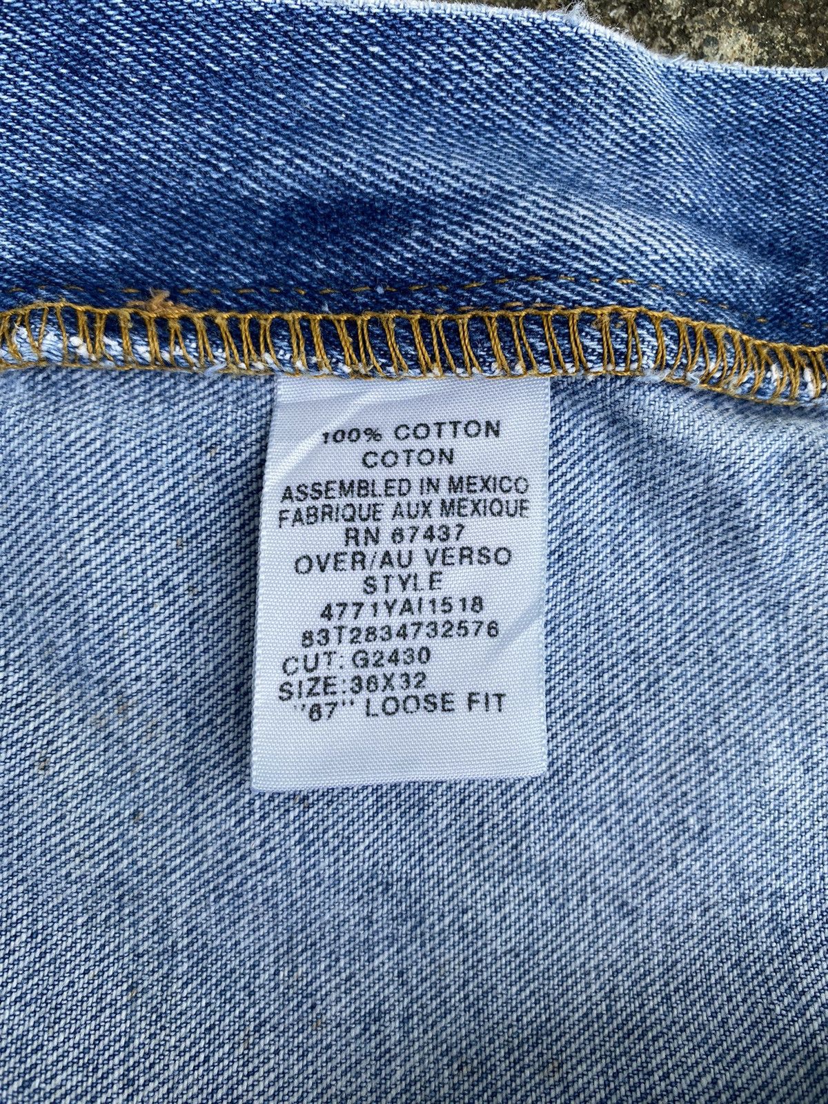 Polo Ralph Lauren Polo RL Ralph Lauren Jeans Company Loose Fit Denim 36X32 Size US 36 / EU 52 - 16 Thumbnail