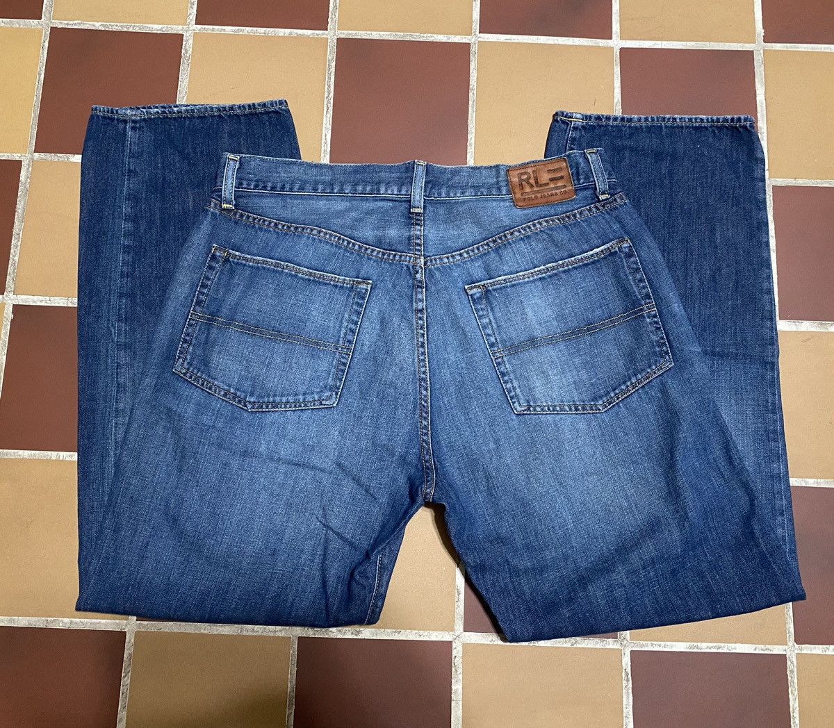 Polo Ralph Lauren × Vintage Vintage Polo Ralph Lauren Baggy Jeans Size US 36 / EU 52 - 1 Thumbnail