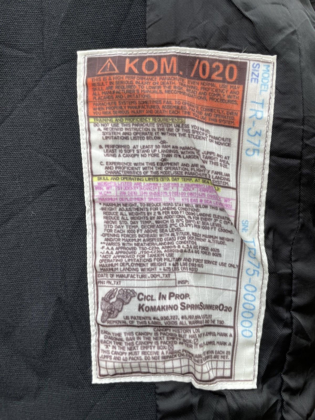 KOMAKINO Komakino SpringSummer020 Bomber Jacket Oversize Size US S / EU 44-46 / 1 - 12 Thumbnail