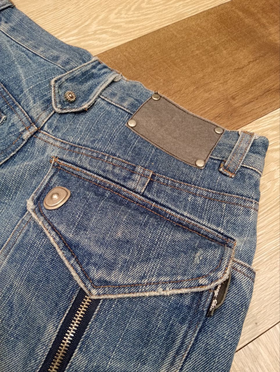 Seditionaries BERNINGS SHO JAPAN MULTIPOCKET FLARED JEANS Size US 30 / EU 46 - 18 Thumbnail