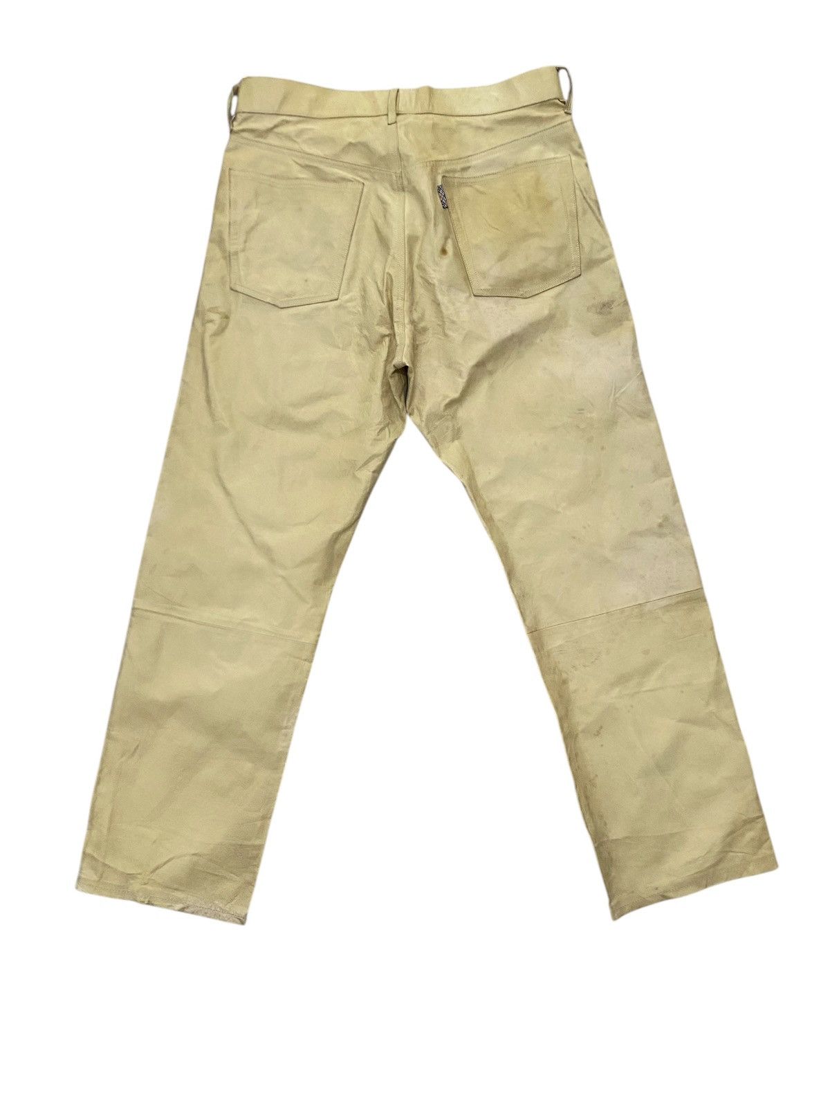 Burberry × Leather SOFT LEATHER PANTS BY BURBERRY LONDON SOFT LEATHER Size US 31 - 4 Thumbnail