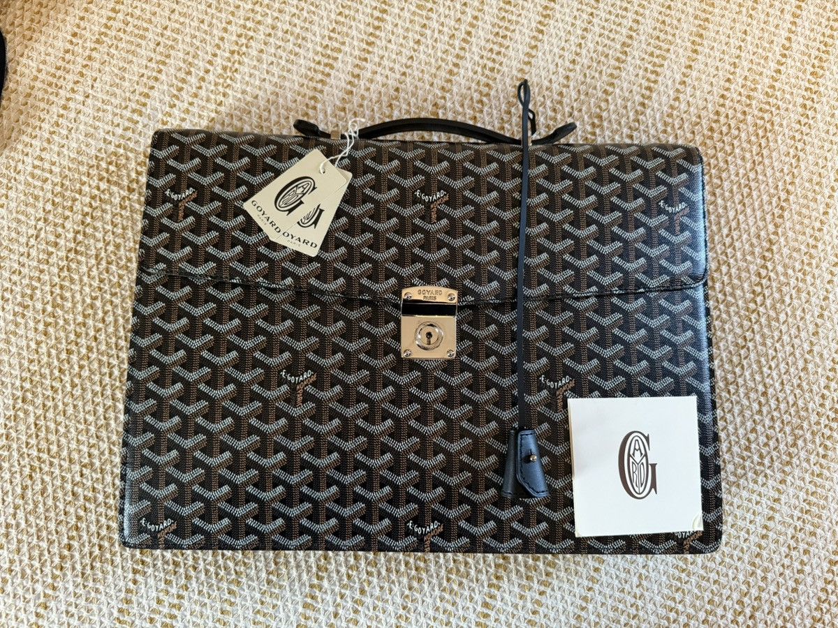 Goyard Limited Edition Goyard Goyardine Briefcase Size ONE SIZE - 11 Thumbnail