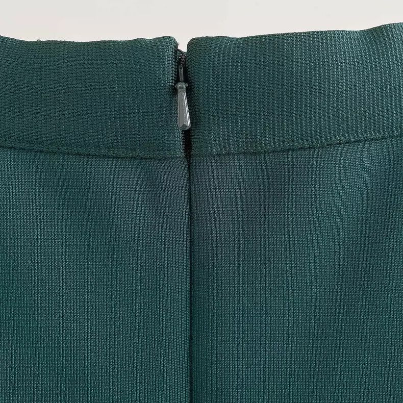 Givenchy Givenchy Green Midi Skirt Size S / US 4 / IT 40 - 5 Thumbnail