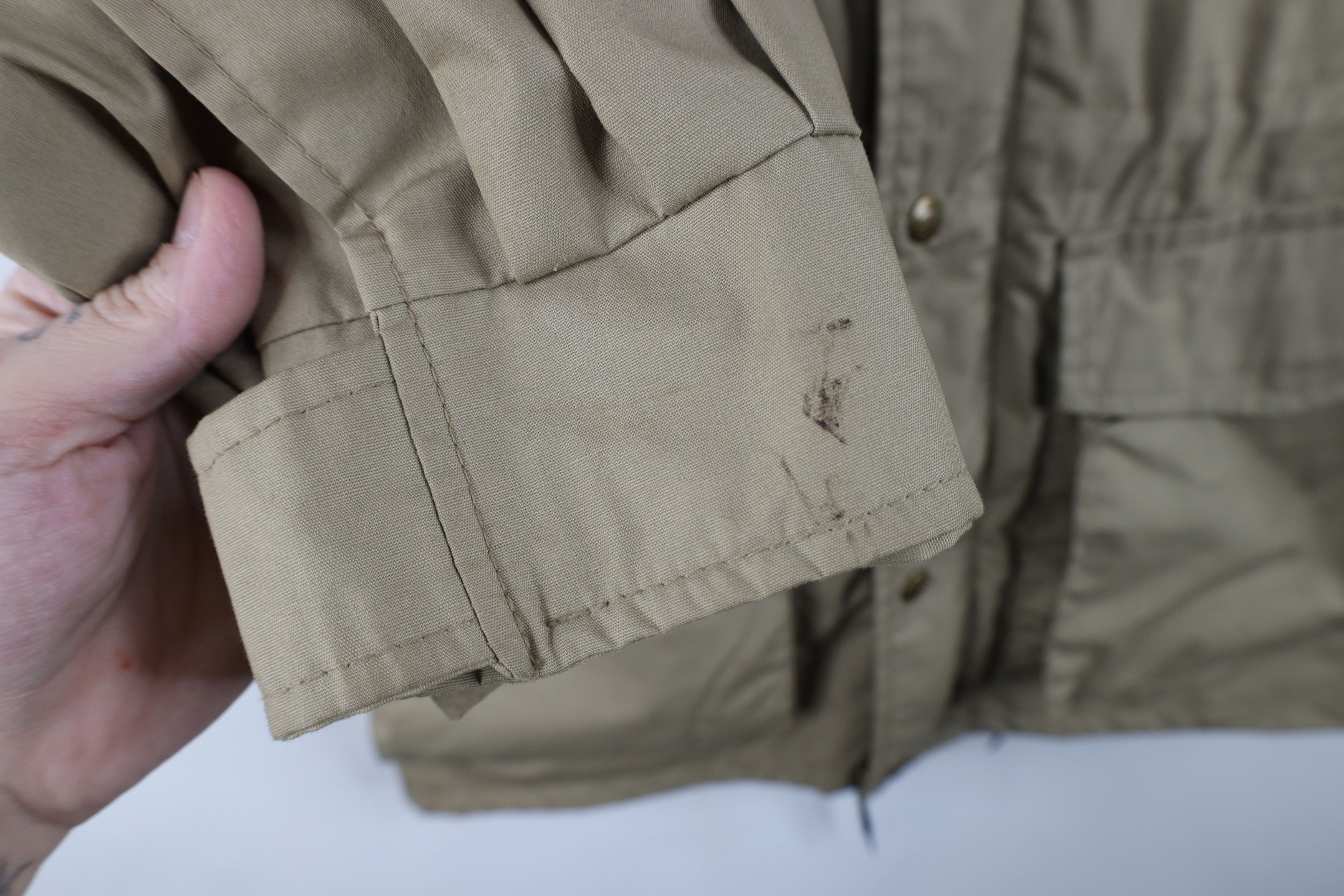 Eddie Bauer Vintage 80s 90s Eddie Bauer Hooded Parka Jacket Beige USA Size US XS / EU 42 / 0 - 4 Thumbnail