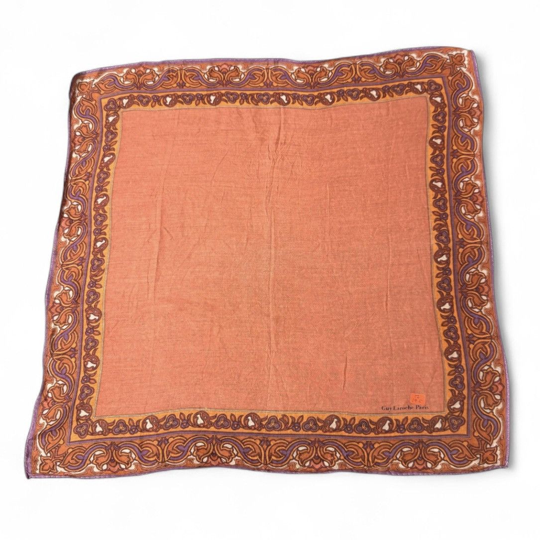 Guy Laroche 🔥Handkerchief | Neckerchief | Bandana | Pocket-square | Size ONE SIZE - 3 Thumbnail
