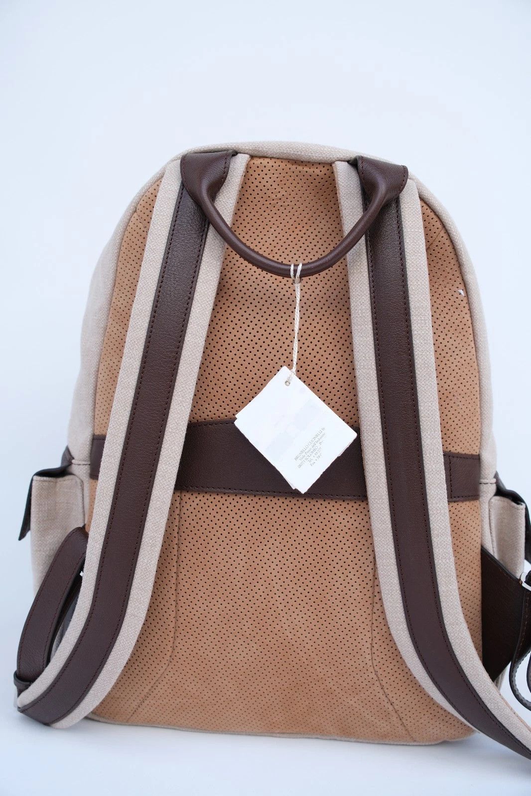 Brunello Cucinelli New Brunello Cucinelli Backpack Luggage Travel Weekender Size ONE SIZE - 4 Thumbnail