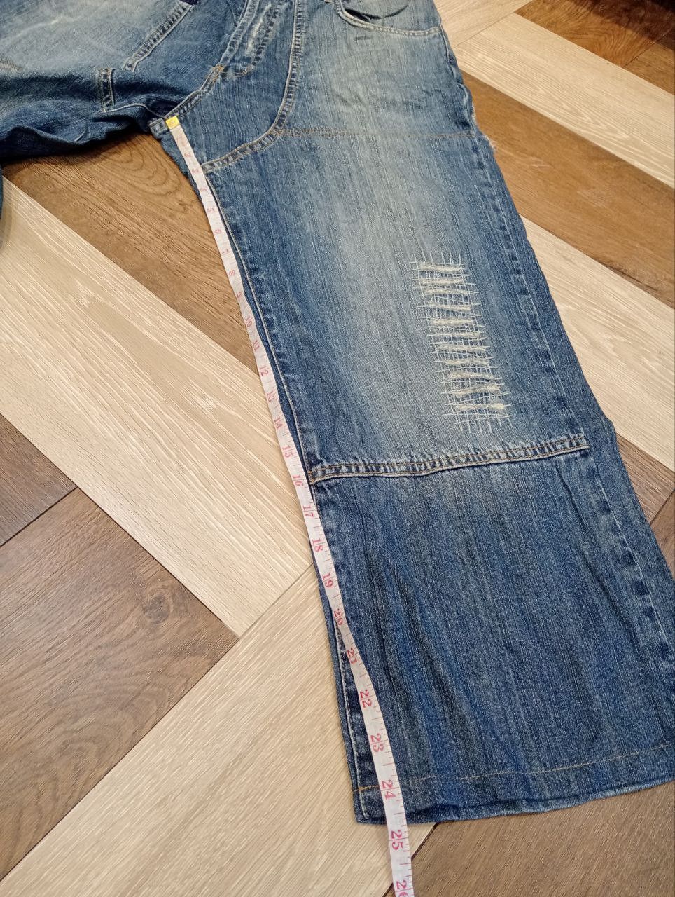 Stussy STUSSY WORKGEAR DISTRESSED JEANS - SIZE 32 Size US 32 / EU 48 - 15 Thumbnail