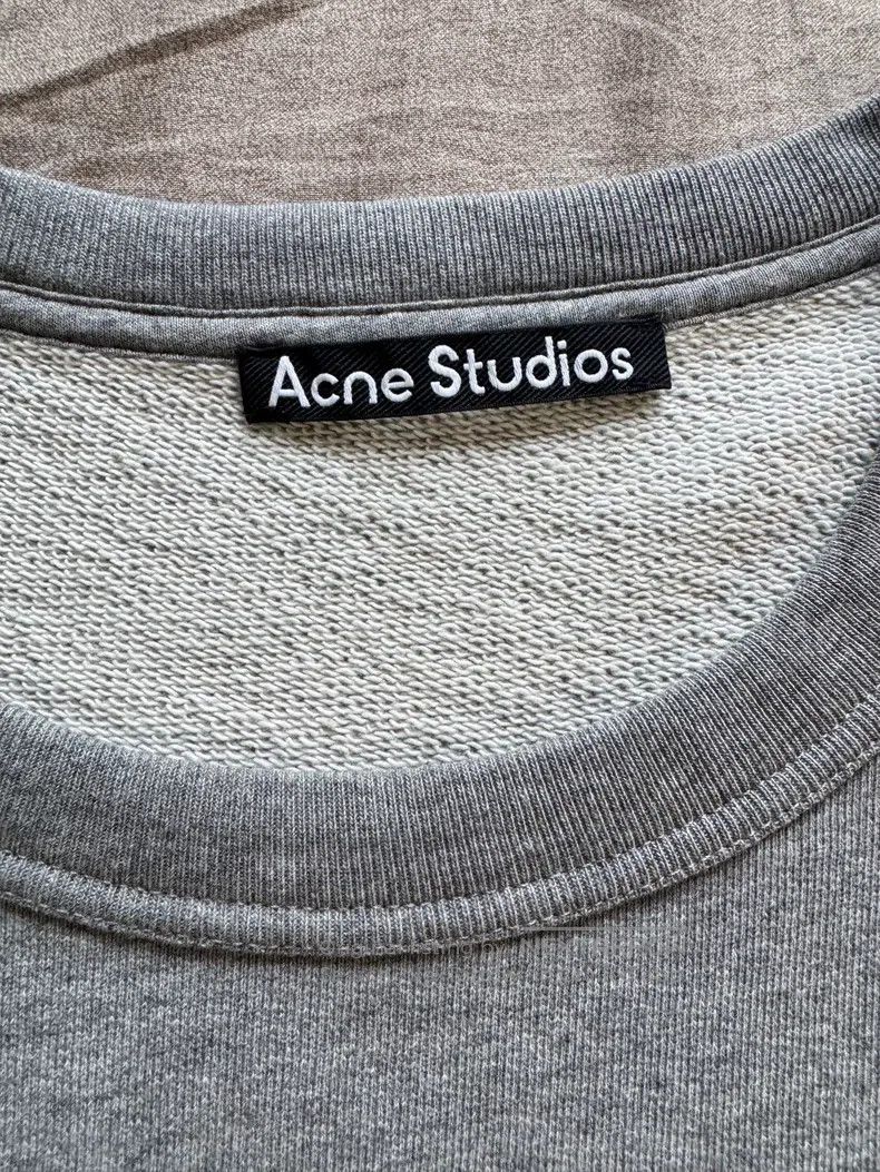 Acne Studios Acne Studios Smile Basic Grey Sweatshirt Size M / US 6-8 / IT 42-44 - 3 Thumbnail