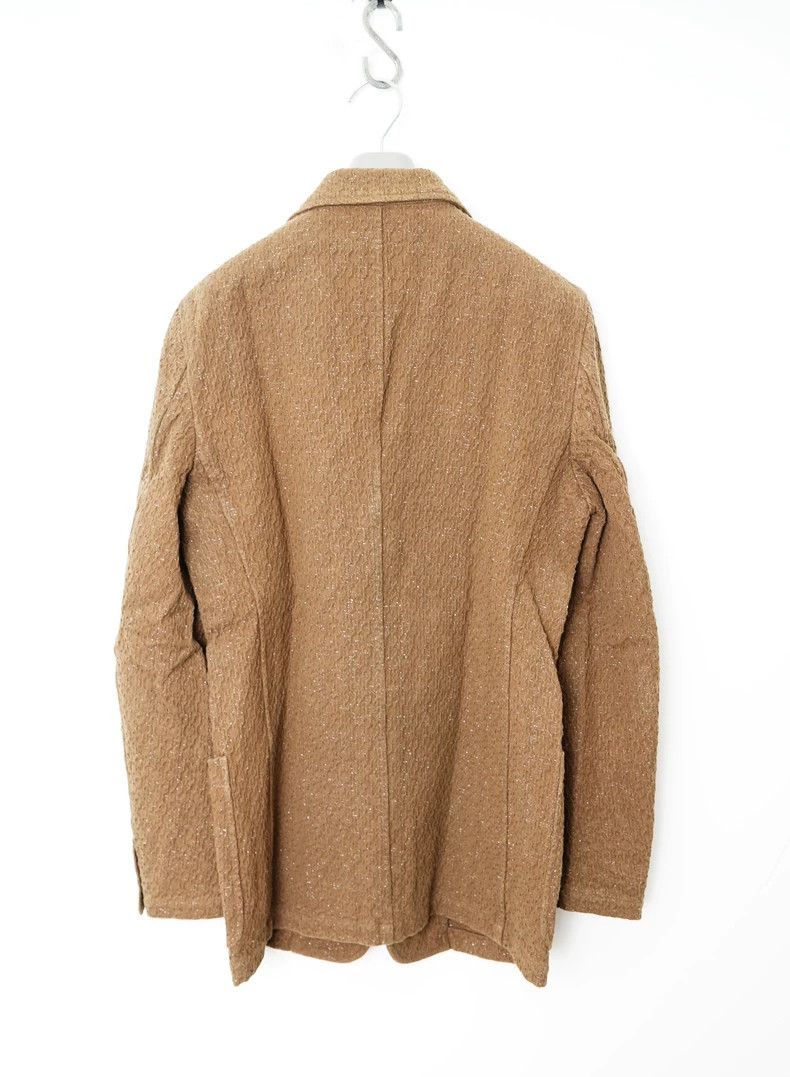 Comme des Garcons Comme Des Garcons Silver Texture Coat Jacket Size US M / EU 48-50 / 2 - 6 Thumbnail
