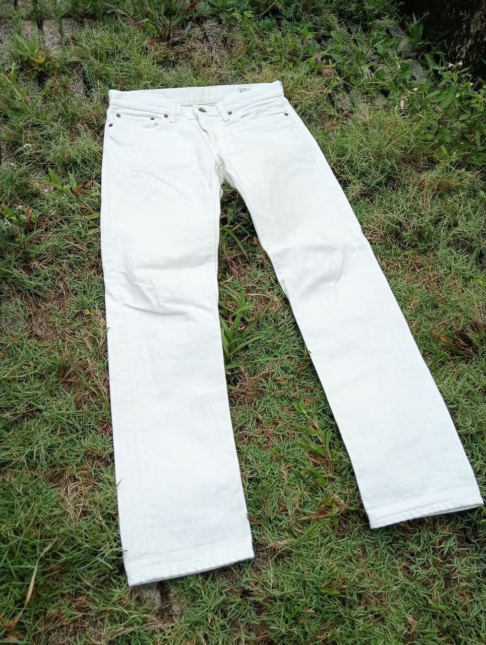 Orslow Vintage Orslow Japan Lot 107 White Jeans Size US 30 / EU 46 - 7 Thumbnail