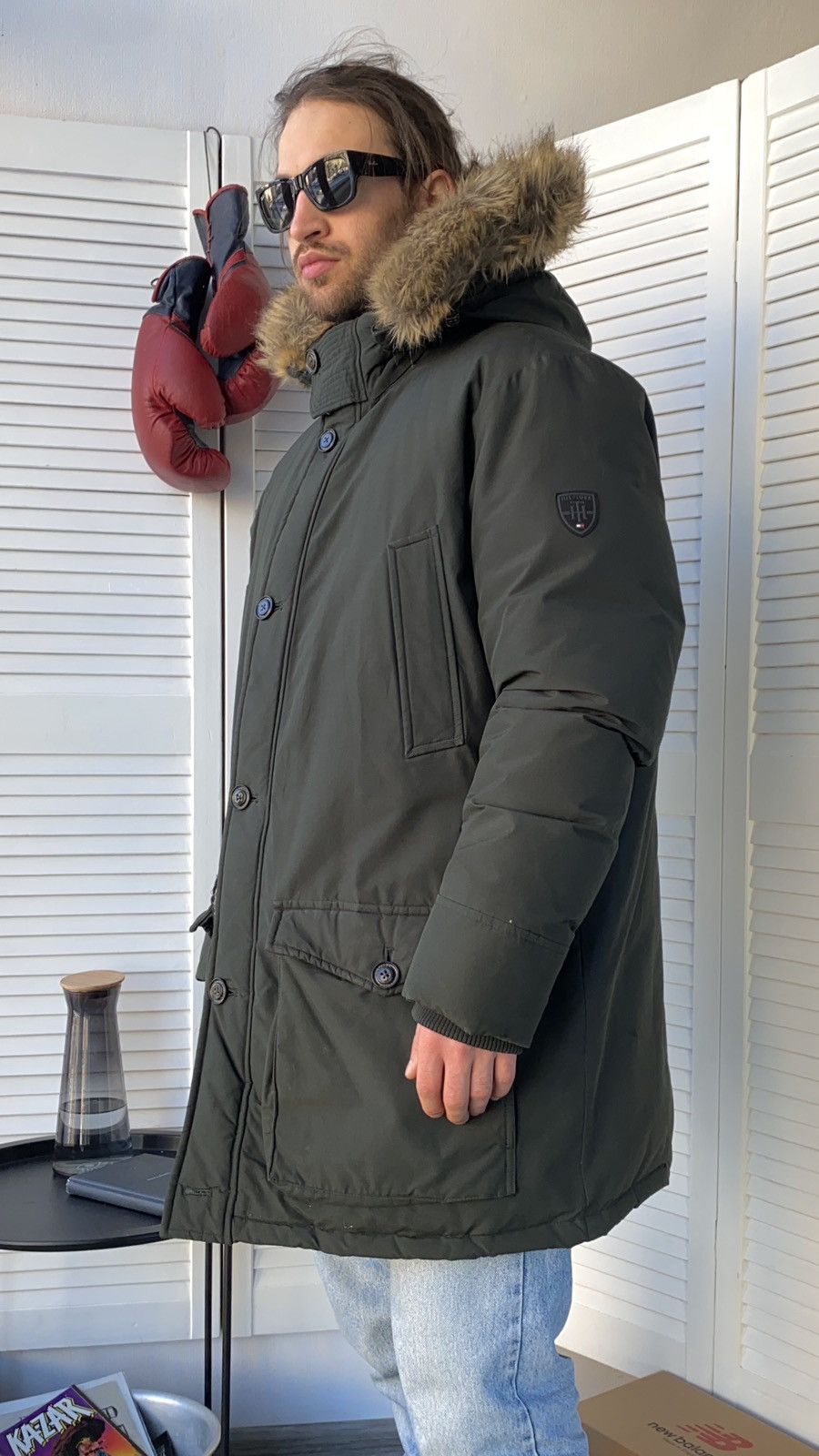 Tommy Hilfiger Tommy Hilfiger Hampton Parka Down Puffer Jacket Size US XXL / EU 58 / 5 - 4 Thumbnail