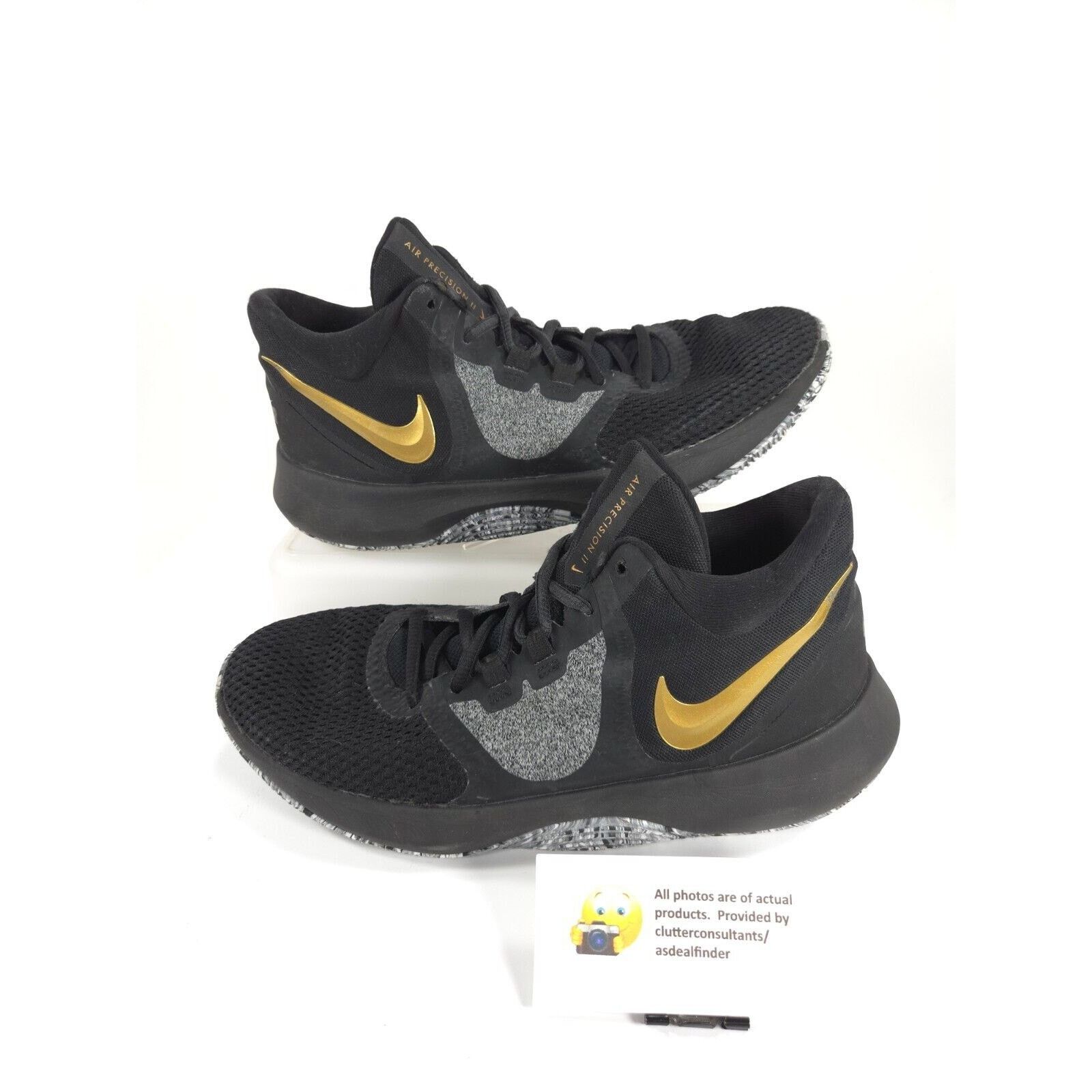 Nike Nike Air Precision II Shoe Mens Size 8 AA7069-090 Black Size US 8 / EU 41 - 5 Thumbnail