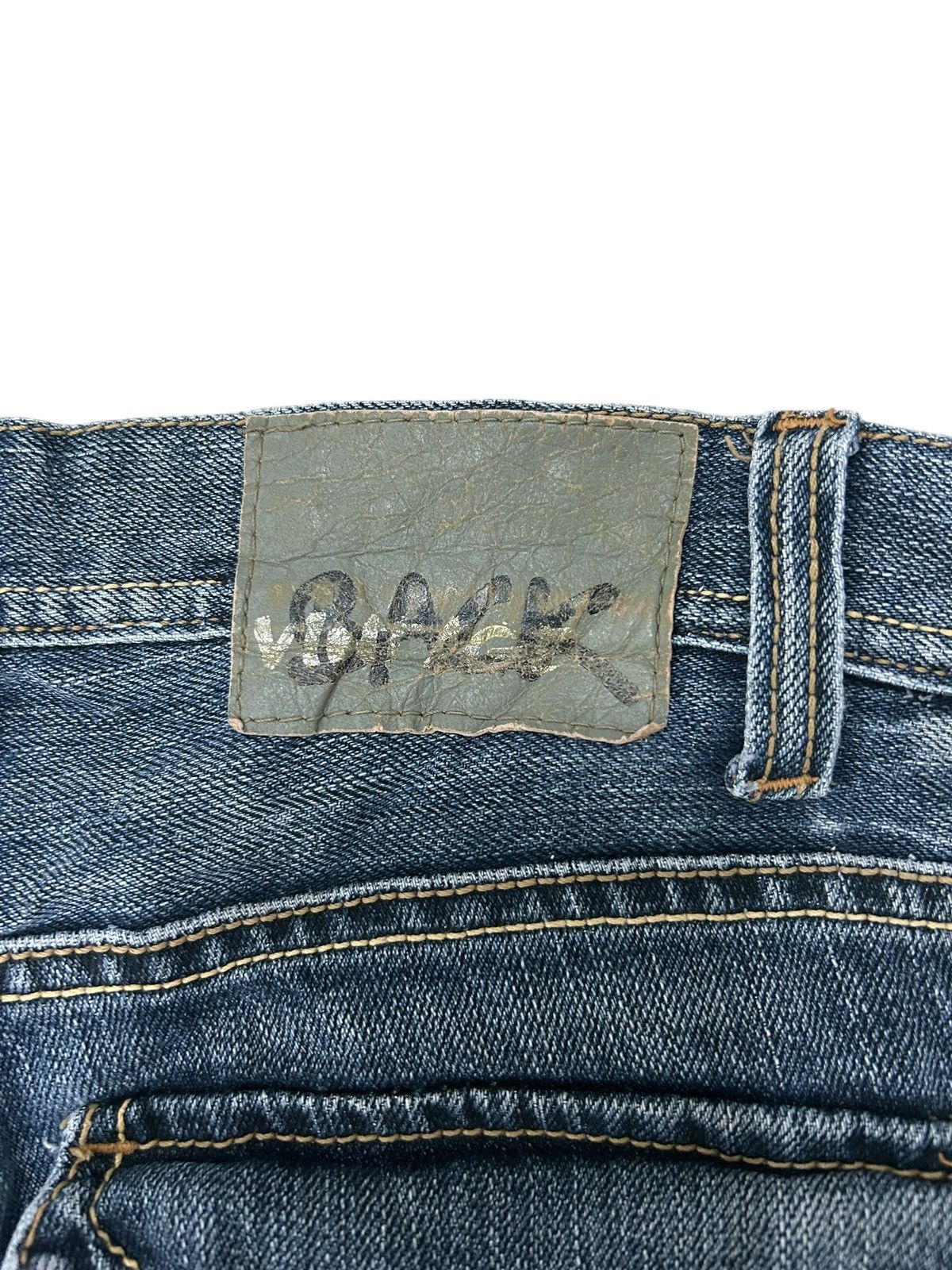 20471120 × GOSTAR DE FUGA × Japanese Brand Back Japan Jean Distressed Light Washed Junya Watanabe Style Size US 29 - 14 Thumbnail
