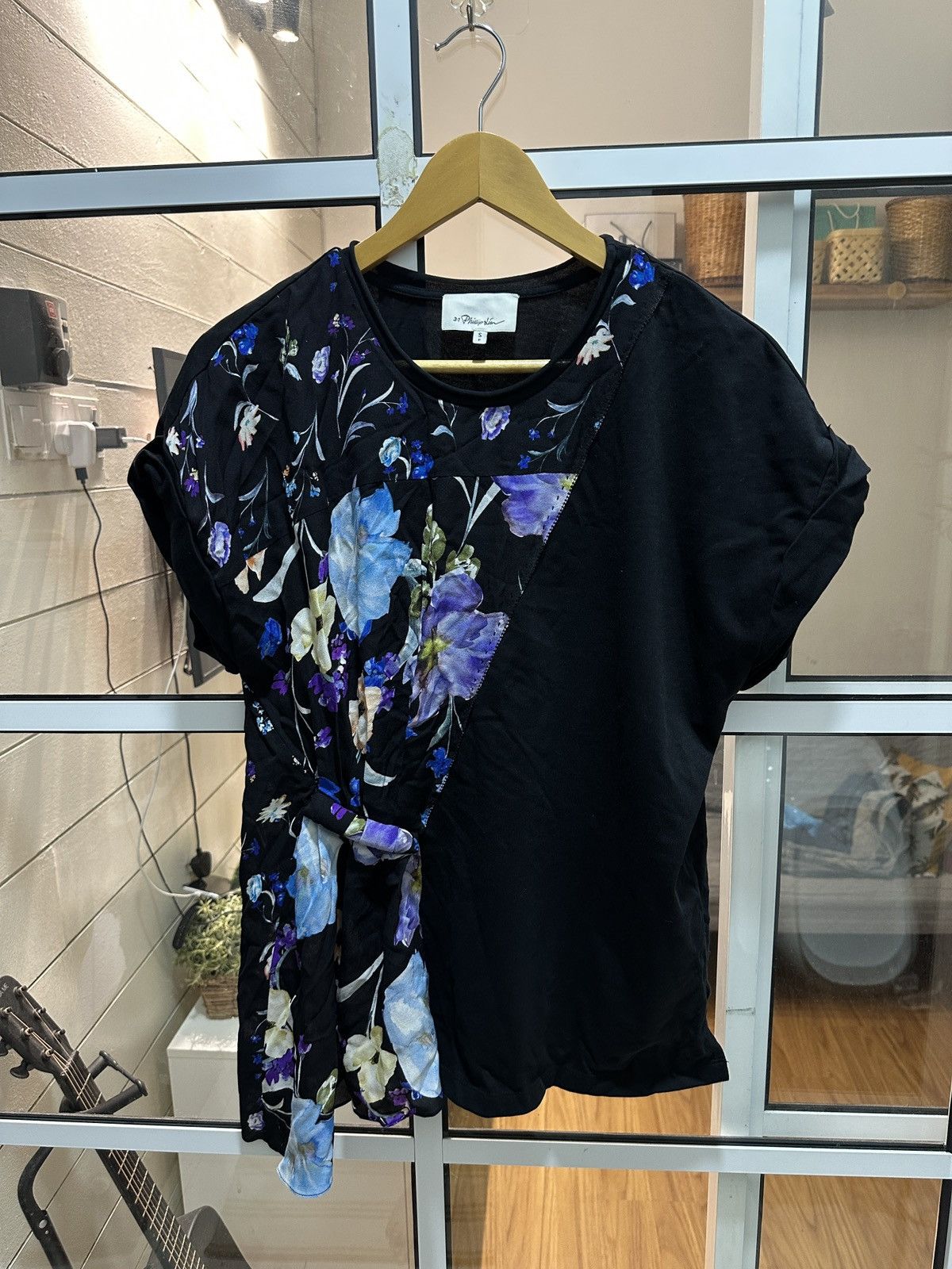 3.1 Phillip Lim 3.1 Philip Lim Silk & Cotton Shirt Size S / US 4 / IT 40 - 3 Thumbnail
