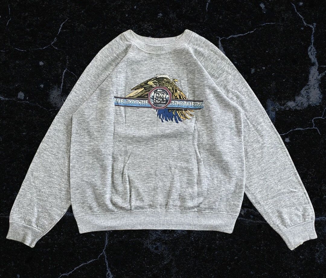 Band Tees Vintage 80s The Doobie Brothers Band Sweatshirt Size US L / EU 52-54 / 3 - 1 Thumbnail