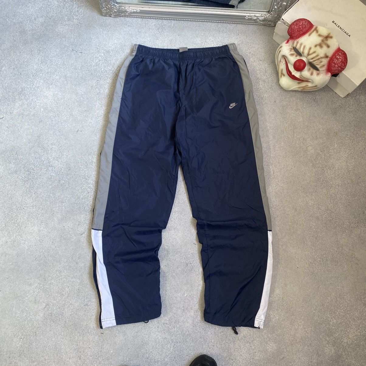 Vintage Nike Track Pants Double Swoosh Y2K Baggy Sweatpants