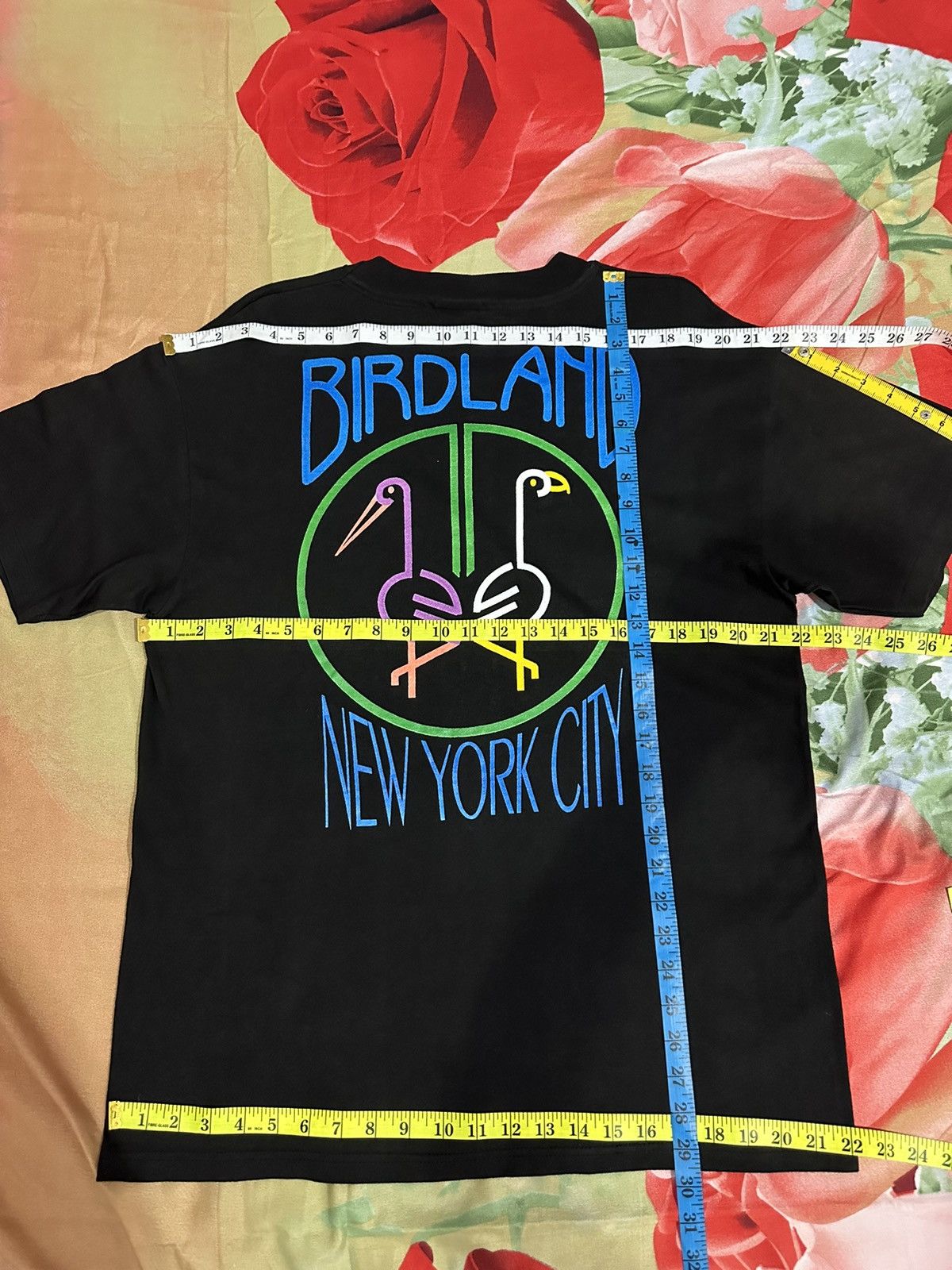 Hanes × Vintage Vintage Birdland New York City 90s Hanes Tshirt A193 Size US M / EU 48-50 / 2 - 7 Thumbnail