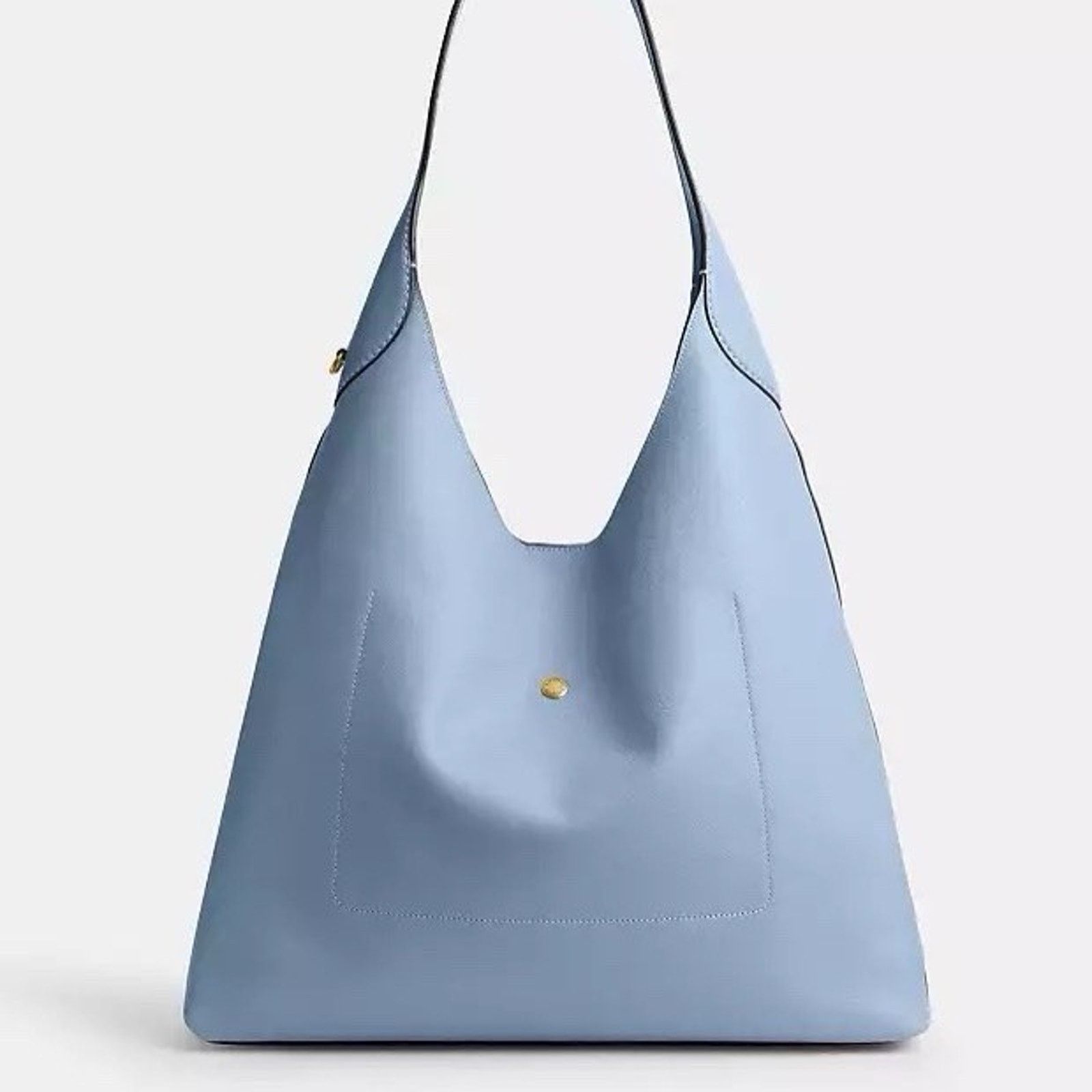 Coach NWT Coach Brooklyn Shoulder Bag 39 Bluebell Leather CU044 Size ONE SIZE - 7 Thumbnail