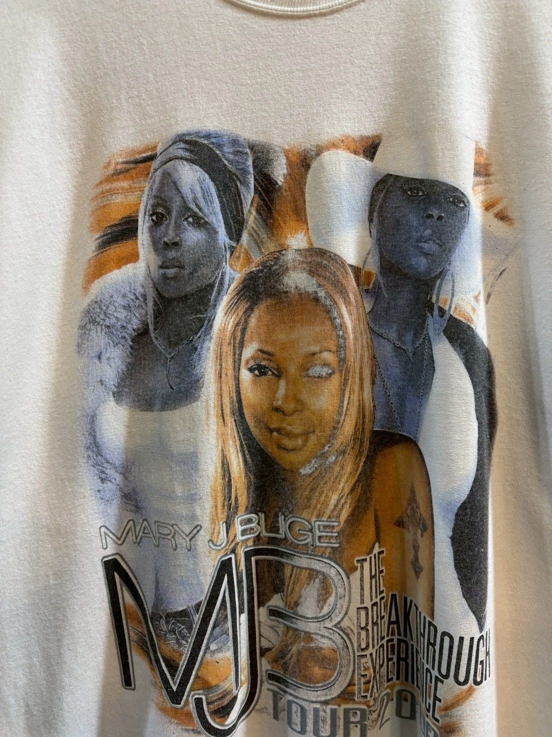 Band Tees Mary J Blige tour 2006 Size US XL / EU 56 / 4 - 2 Thumbnail