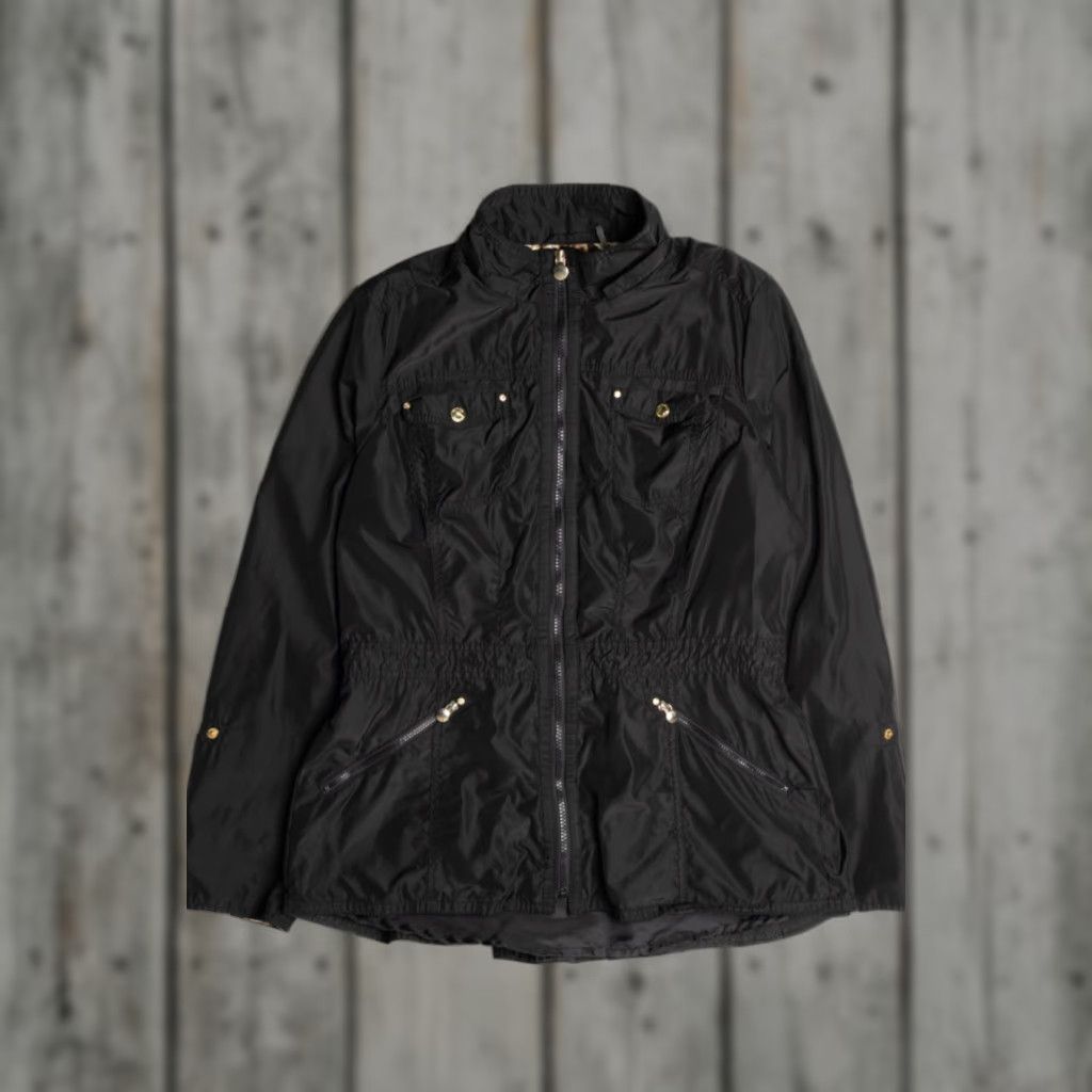 Vintage VINTAGE Laundry Lightweight Jacket Black Large Windbreaker Coat Size US L / EU 52-54 / 3 - 1 Thumbnail