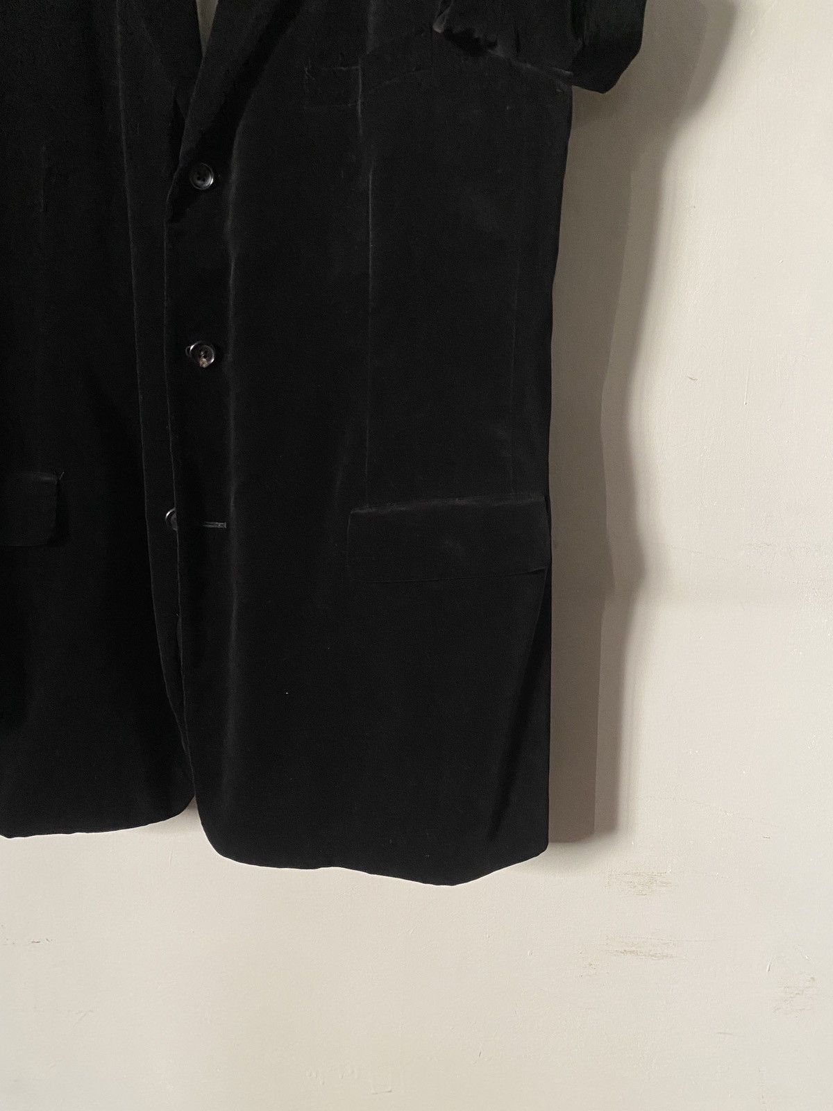 Yohji Yamamoto Yohji Yamamoto Velvet Blazer Costume d’homme Size 50L - 11 Thumbnail