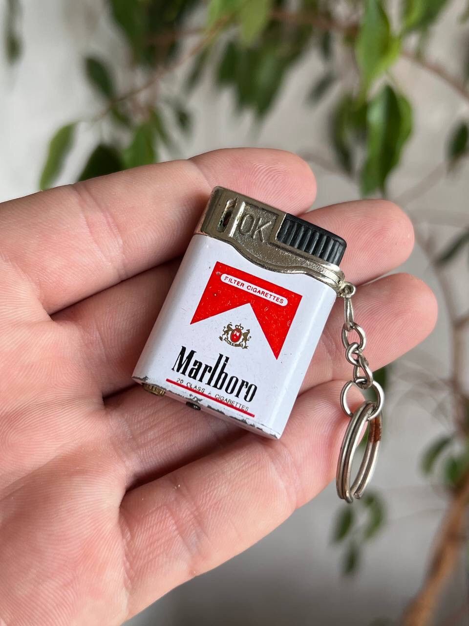 Marlboro × Vintage Y2K ELEGANCE MARLBORO GEOMETRIC METAL PUNK ROCK LIGHTER Size ONE SIZE - 7 Thumbnail