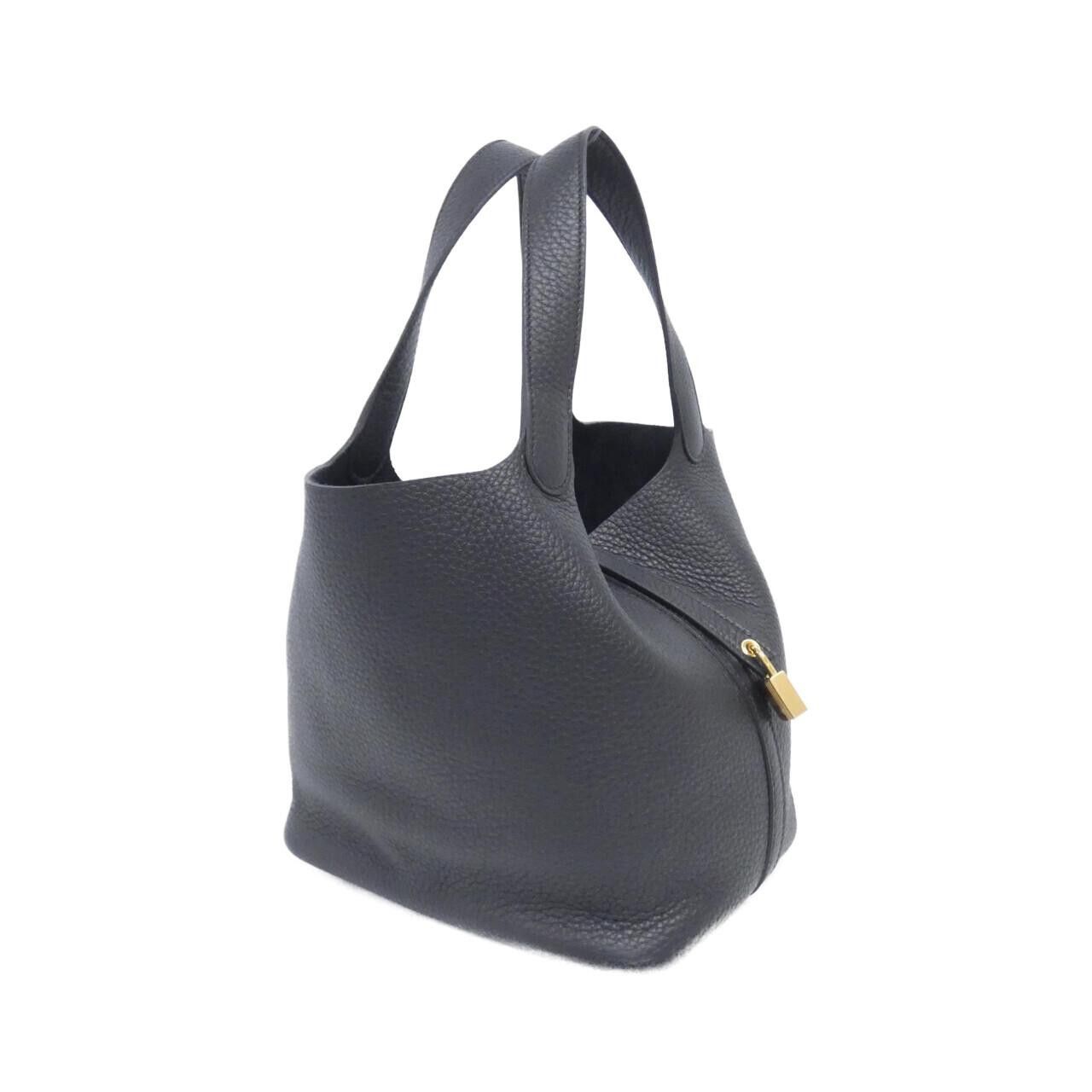 Hermes Hermes Hermes Picotin Lock MM Clemence Bag Leather Handbag W DUTY FREE for USA Size ONE SIZE - 1 Thumbnail