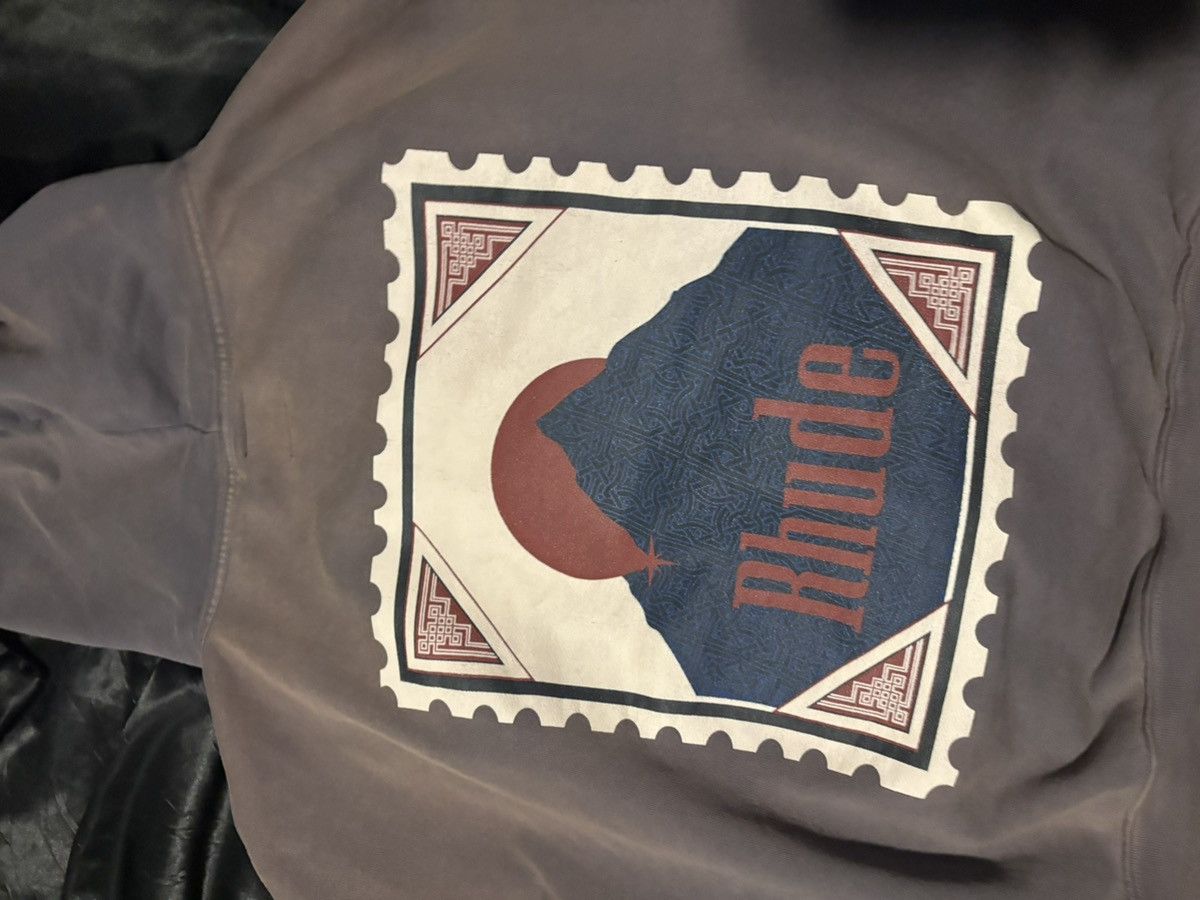Rhude Rhude Grey Moonlight Stamp Hoodie Size US S / EU 44-46 / 1 - 2 Thumbnail