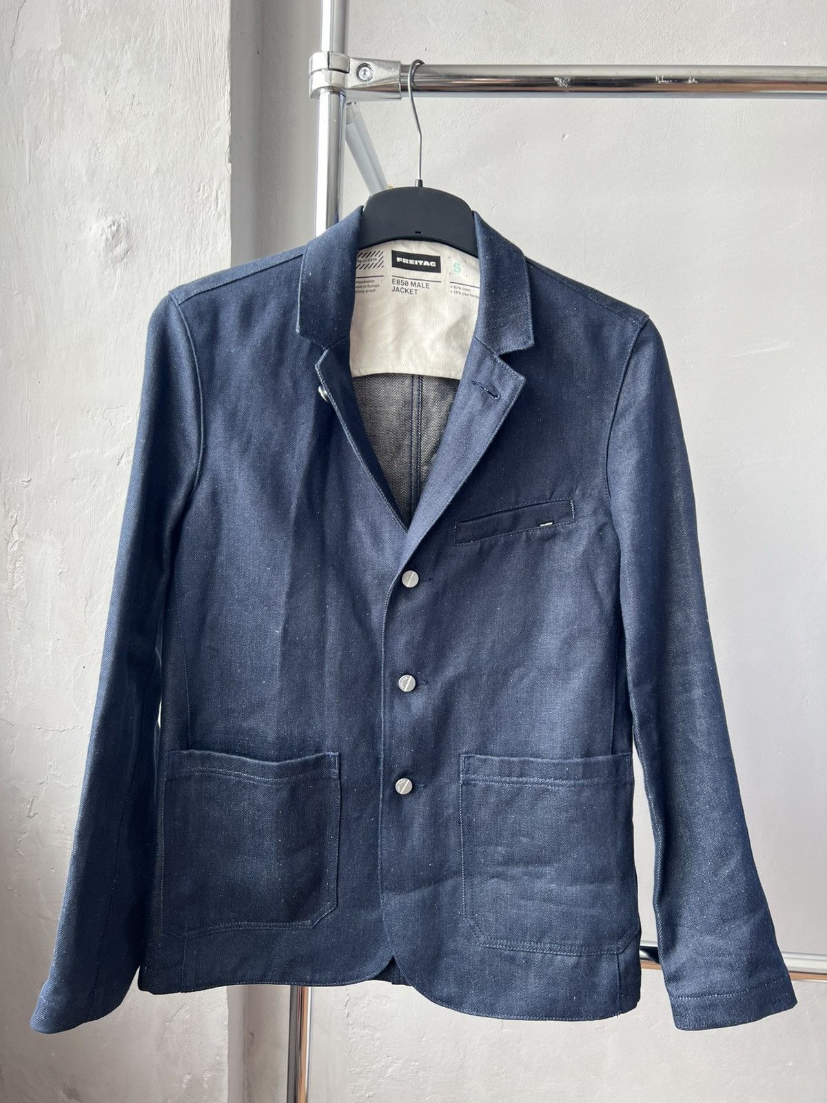 Freitag ICONIC JAPAN FASHION FREITAG F-ABRIC E850 WORKWEAR JACKET S Size US S / EU 44-46 / 1 - 5 Thumbnail