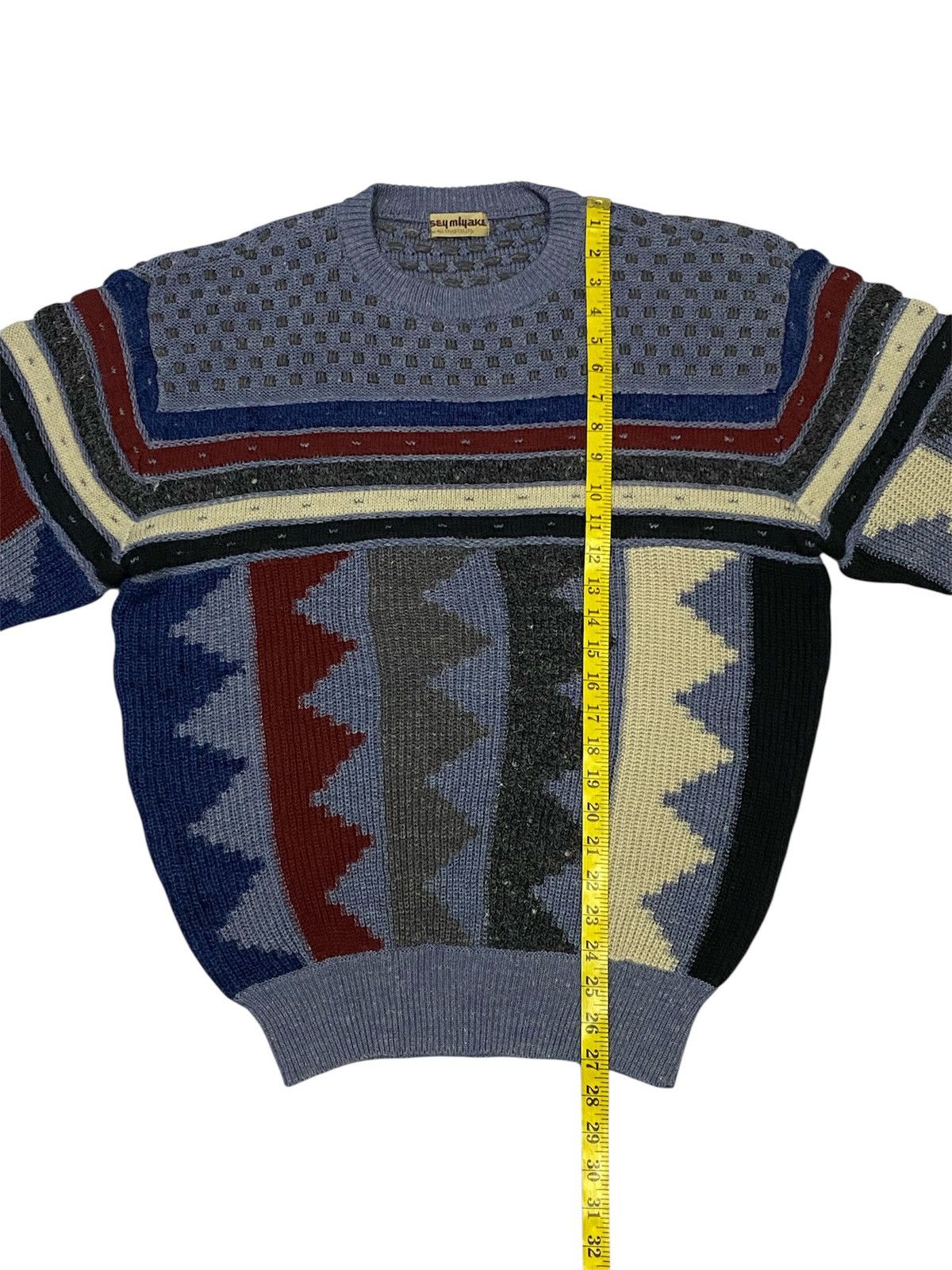 Issey Miyake Vintage 70s Issey Miyake Allstyle Knit Sweater Size US L / EU 52-54 / 3 - 15 Thumbnail