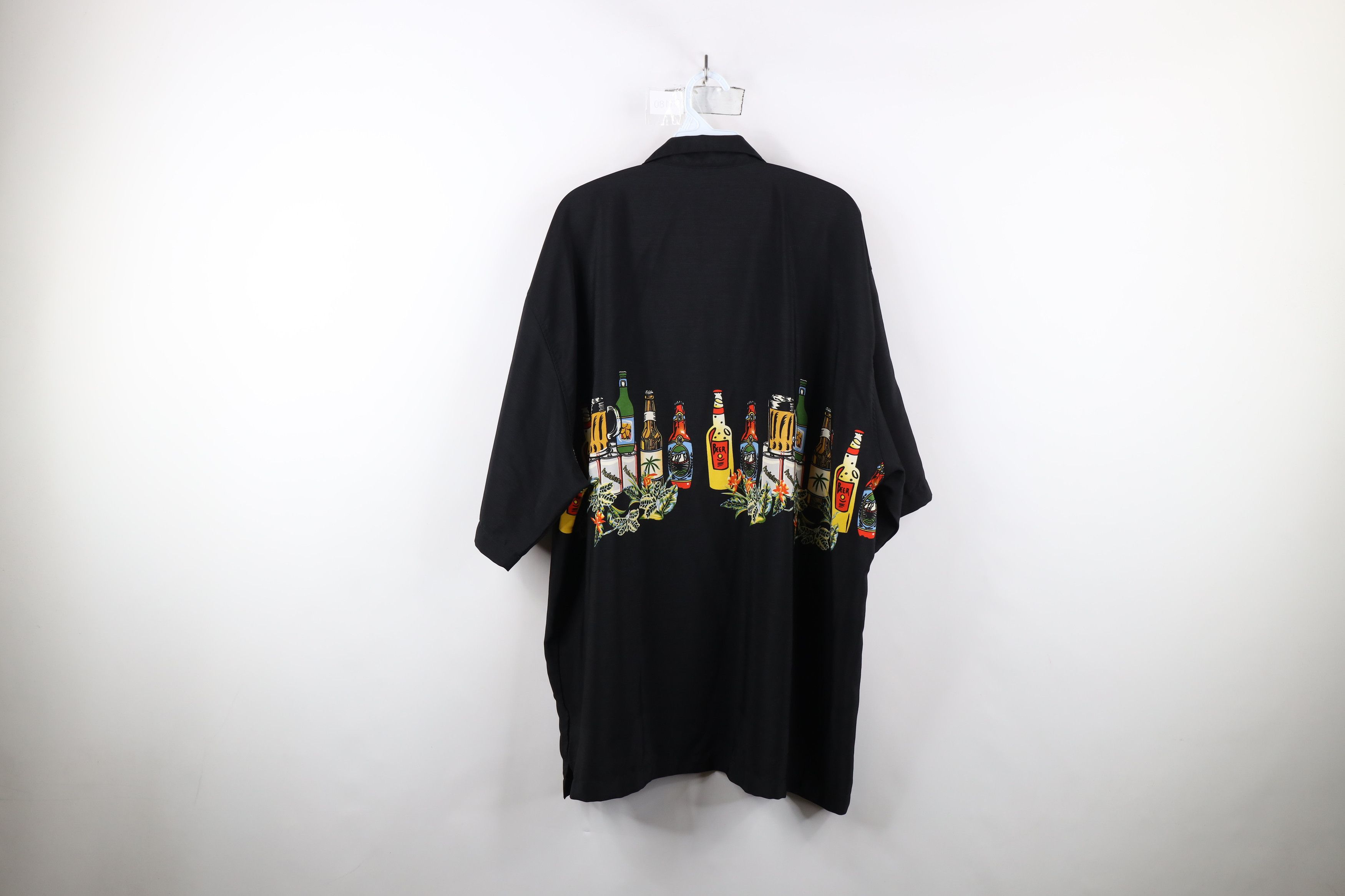 Vintage Vintage Y2K Rockabilly Vegas Drinking Collared Button Shirt Size US XXL / EU 58 / 5 - 11 Thumbnail
