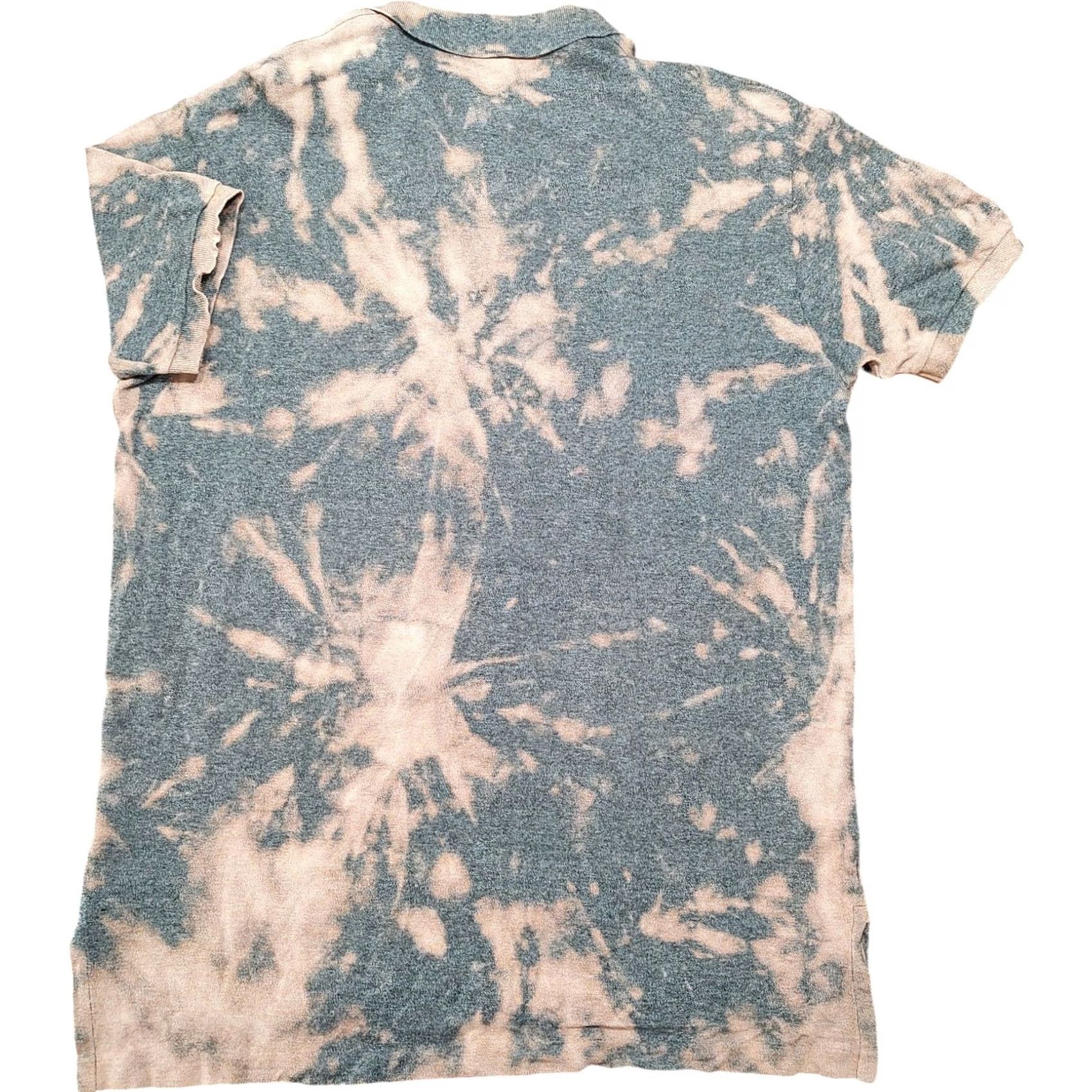 Polo Ralph Lauren VINTAGE Polo Ralph Lauren Tie Dye Acid Wash Shirt L Gray 80s 90s Classic Single Stitch Size US L / EU 52-54 / 3 - 2 Thumbnail
