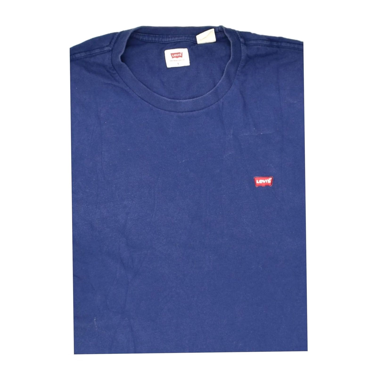 Levi's LEVI'S Mens T-Shirt Top Small Navy Blue Cotton Size US S / EU 44-46 / 1 - 3 Thumbnail