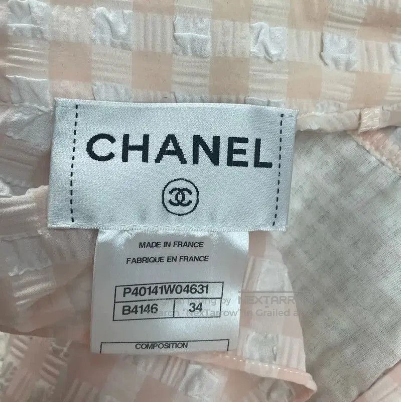 Chanel Chanel Summer Short Sleeve Dress in Light Pink . Size M / US 6-8 / IT 42-44 - 5 Thumbnail