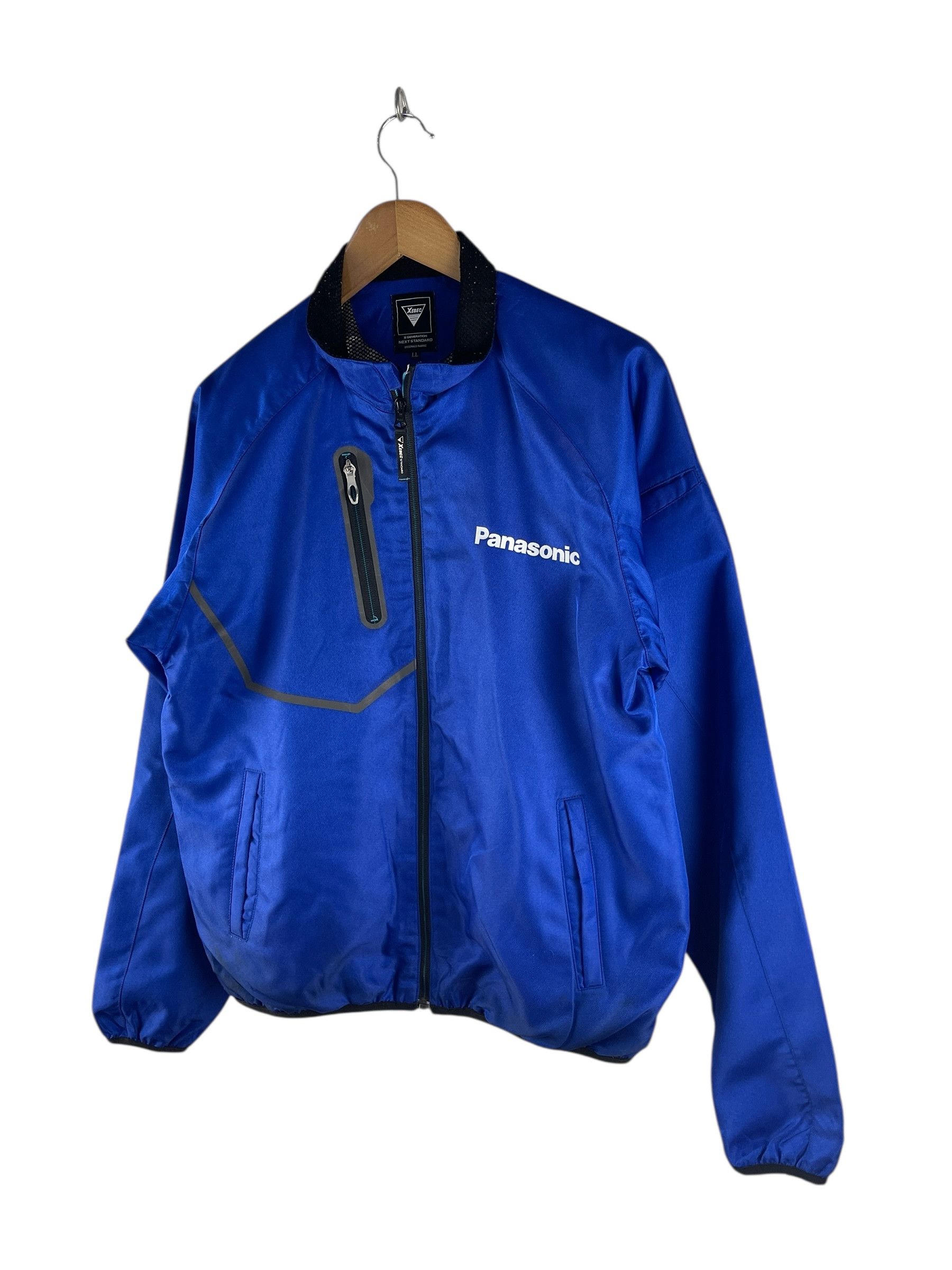 Vintage Vintage Panasonic XEBEC Workwear Windbreaker Jacket Size US L / EU 52-54 / 3 - 5 Thumbnail