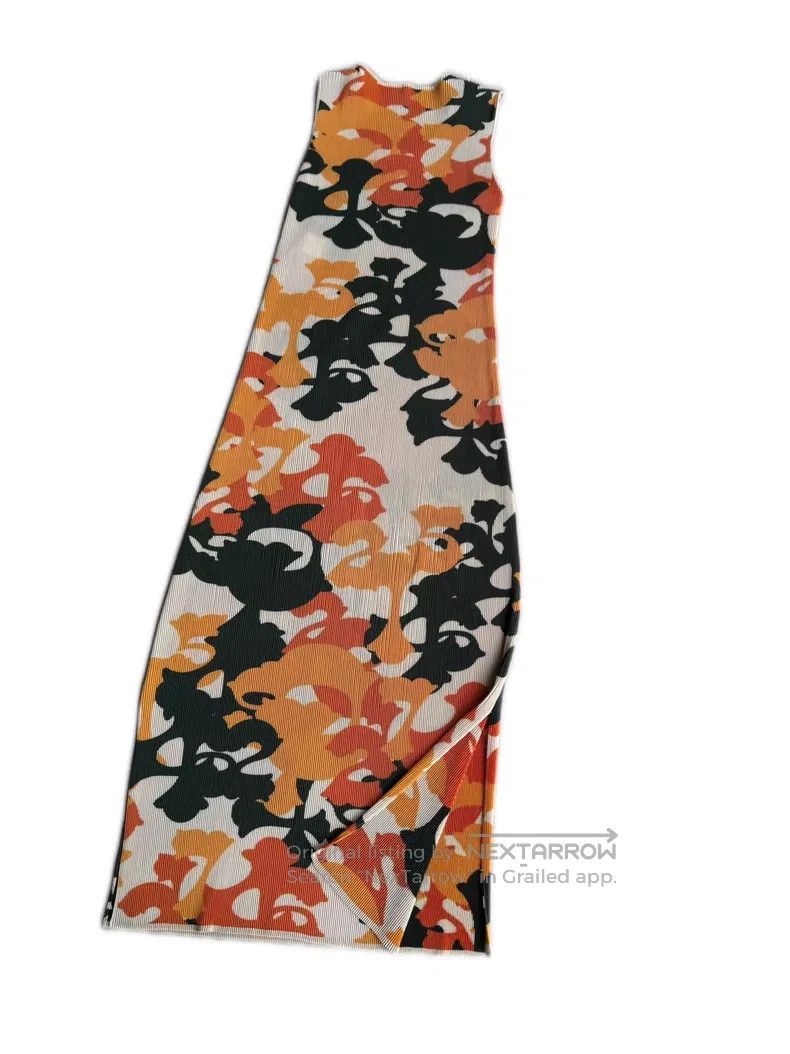 Issey Miyake Issey Miyake Color-blocked Dress Size M / US 6-8 / IT 42-44 - 4 Thumbnail