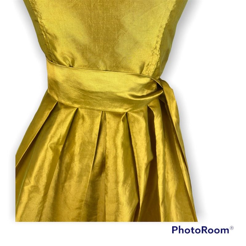 Forever 21 Forever 21 | Strapless Bubble Mini Dress | Iridescent Gold Size S / US 4 / IT 40 - 3 Thumbnail
