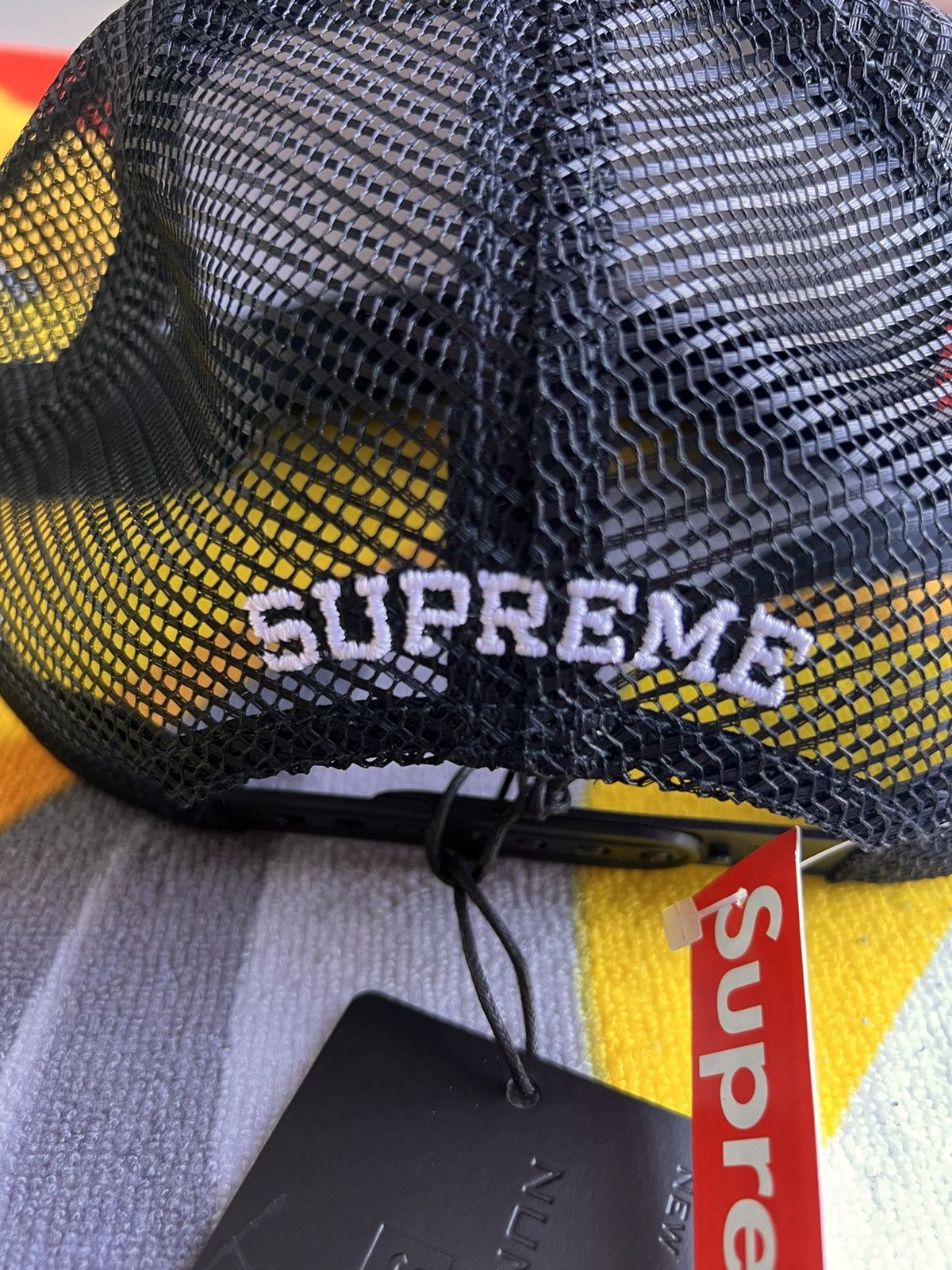 Supreme Supreme Number (N)ine Mickey Mouse Mesh 5-Panel Hat Black Size ONE SIZE - 3 Thumbnail