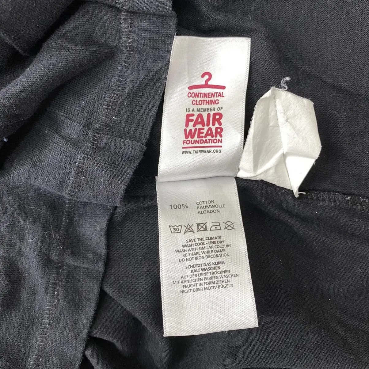 Vintage HOAX CONTINENTAL Fair Wear Foundation Oeko Tex Size US L / EU 52-54 / 3 - 7 Thumbnail