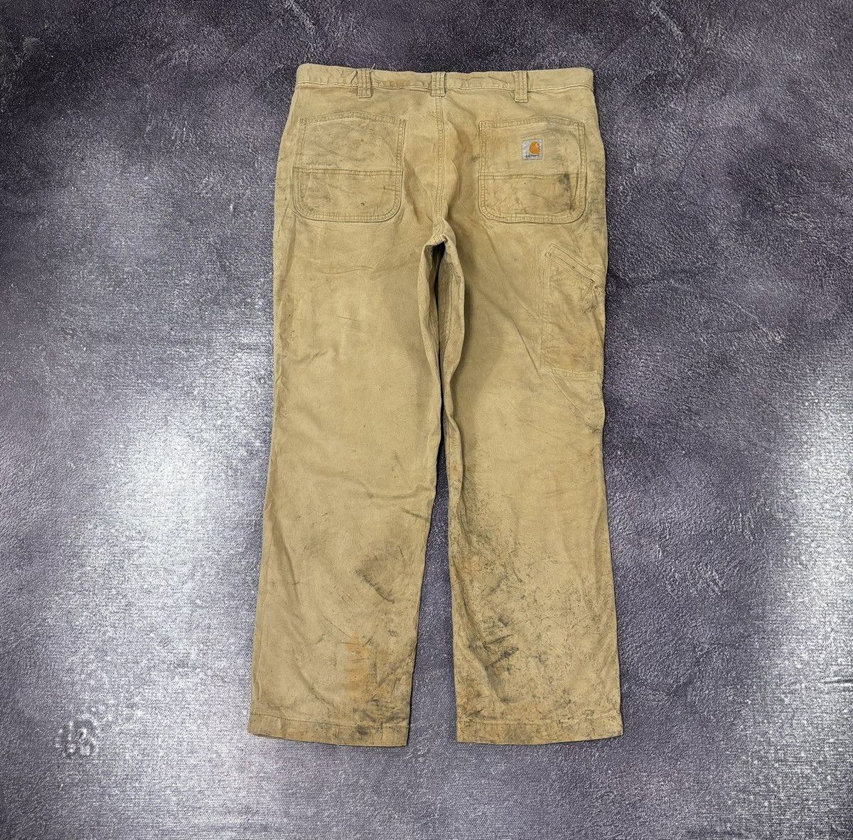 Carhartt Vintage Carhartt Distressed Work Hype Baggy Pants Size US 38 / EU 54 - 1 Thumbnail