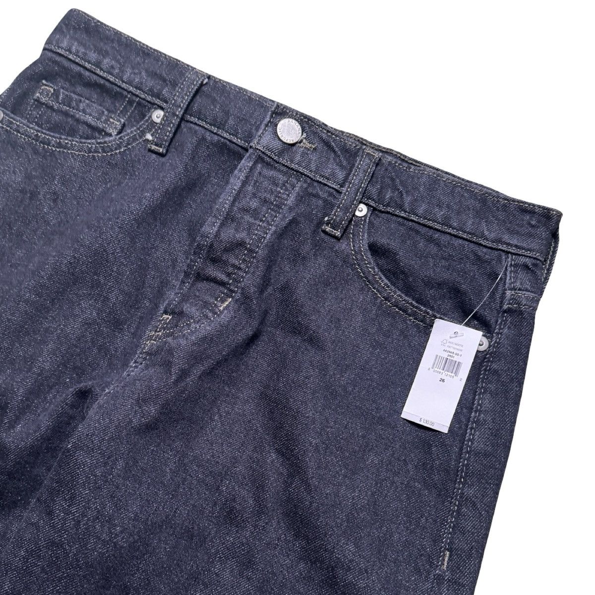 Banana Republic Banana Republic Jeans Wmns 25 Barrel High Rise Premium Dark Size 25" / US 0 / IT 36 - 2 Thumbnail
