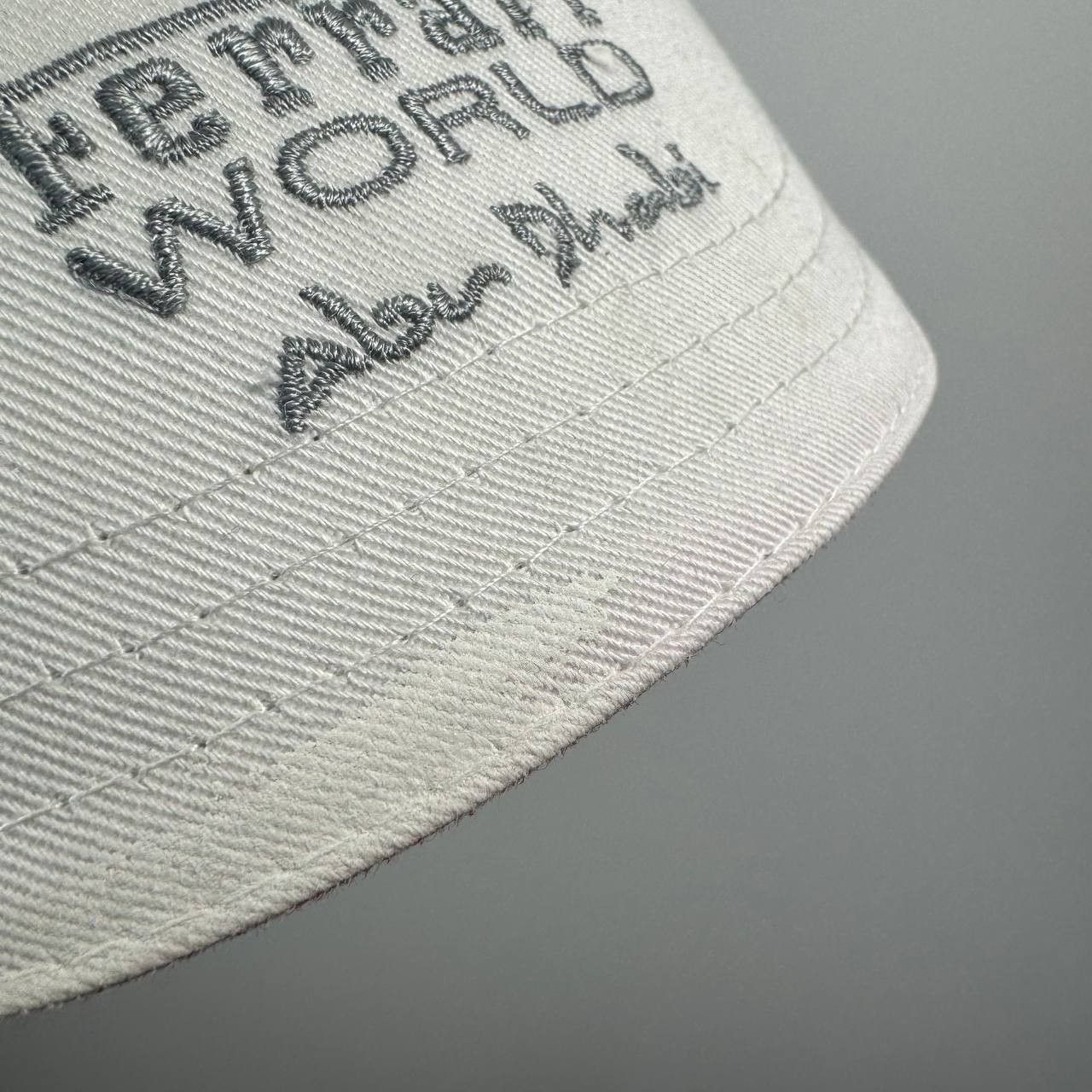 Ferrari Ferrari World Abu Dhabi Official Camel Cap White Hat Size ONE SIZE - 7 Thumbnail