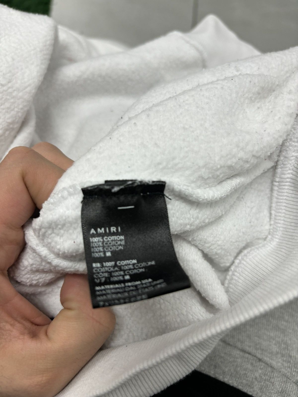 Amiri Amiri White Forever Hoodie XL Xlarge Size US XL / EU 56 / 4 - 3 Thumbnail
