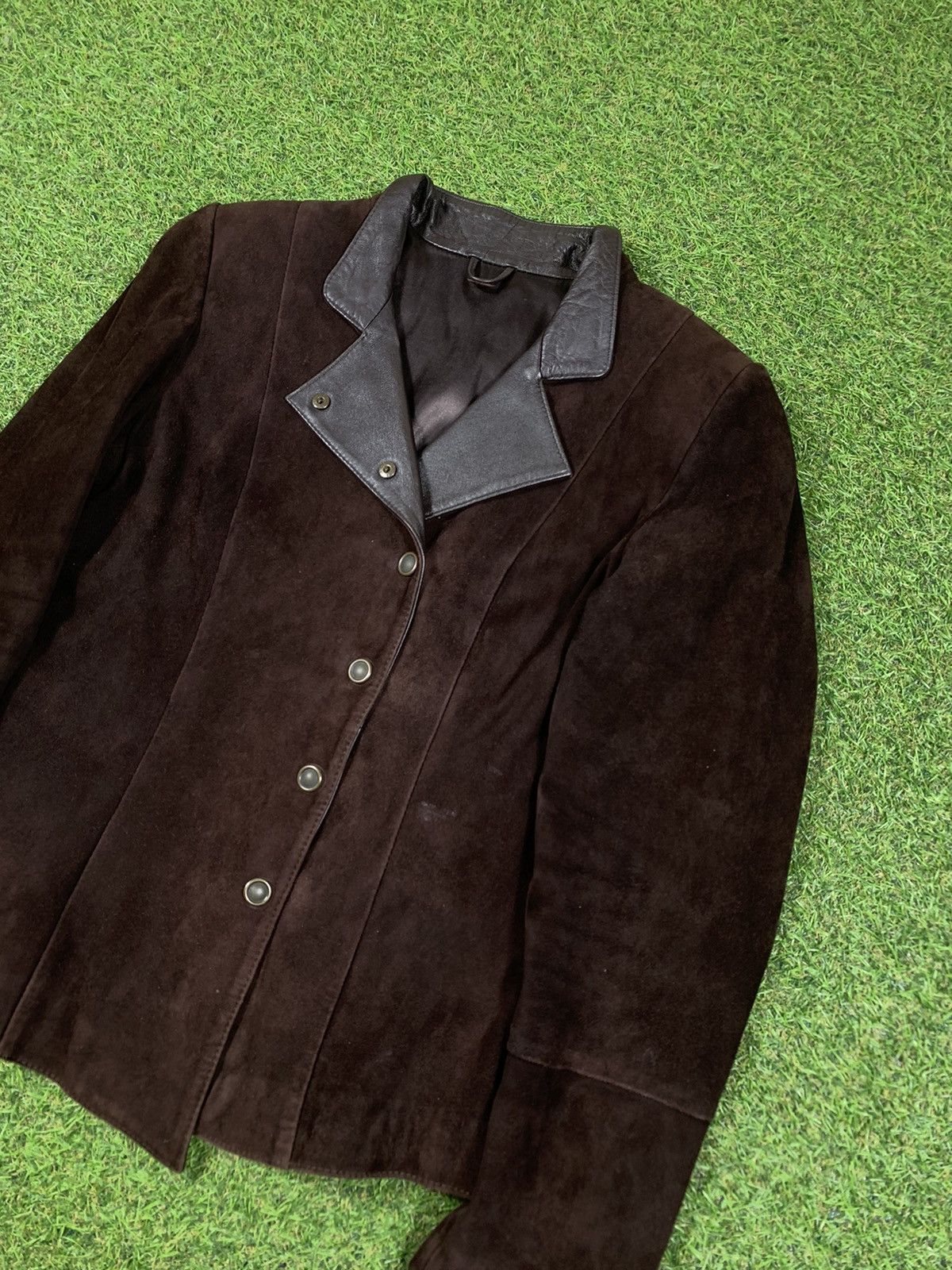 Genuine Leather × Vintage Vintage 90s soft Leather jacket streetwear style size XS Size US XS / EU 42 / 0 - 2 Thumbnail