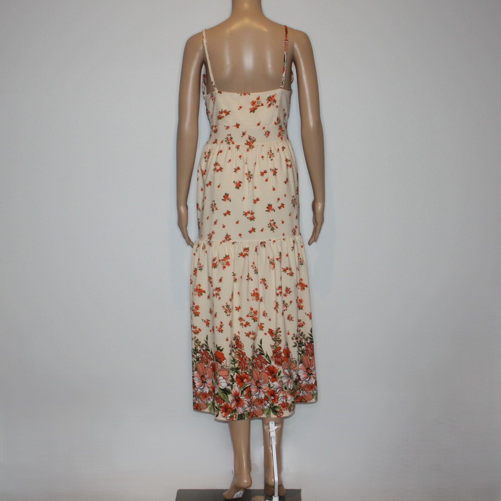 Other Goodnight Macaroon Floral Print Long Cami Dress in Small NWT Size S / US 4 / IT 40 - 4 Thumbnail