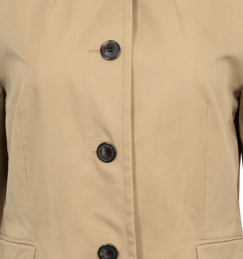 Dries Van Noten o1h1sh10624 Jacket in Beige Size M / US 6-8 / IT 42-44 - 3 Thumbnail