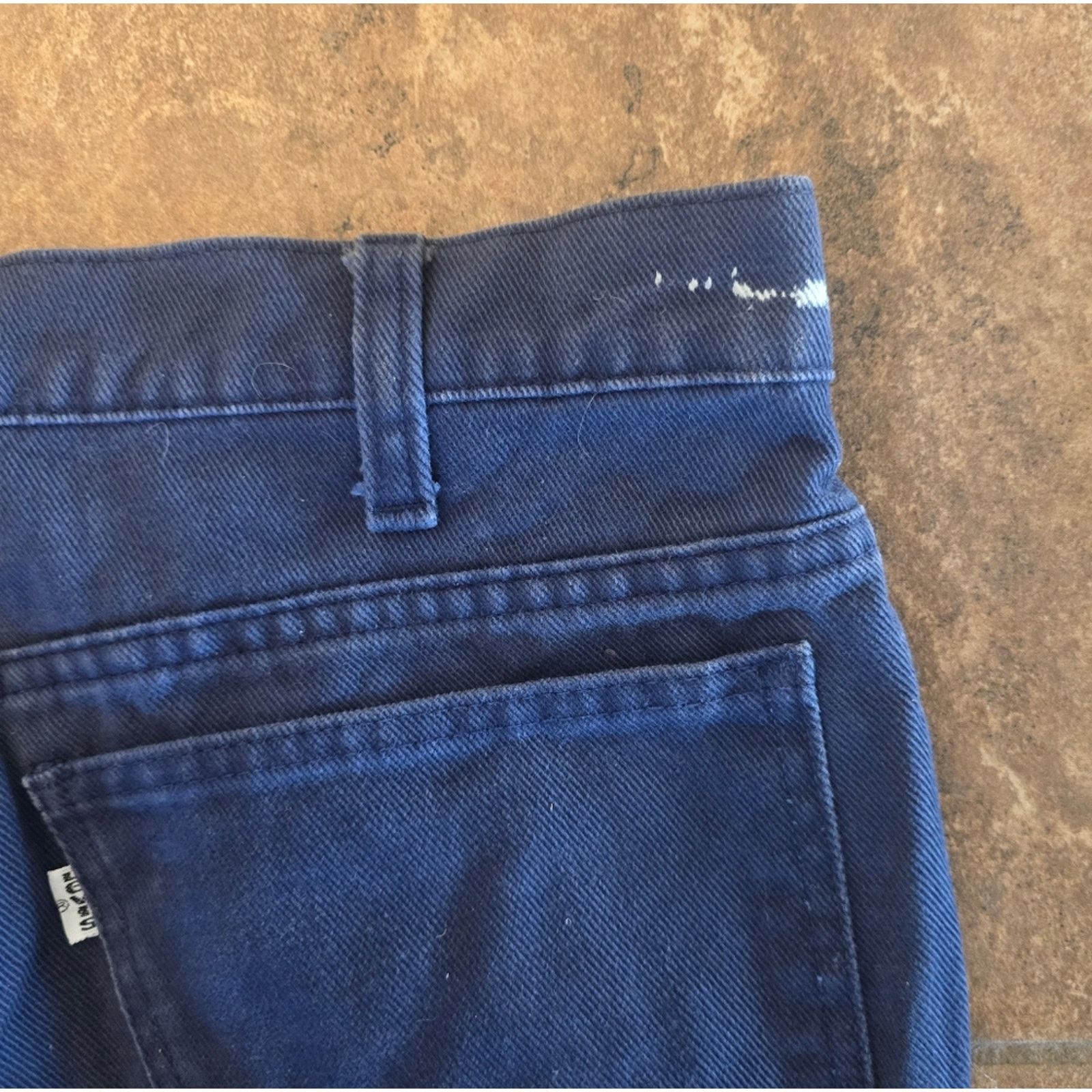 Levi's Navy Denim | LEVI | High Waisted Corduroy Jean Size 32" / US 10 / IT 46 - 3 Thumbnail