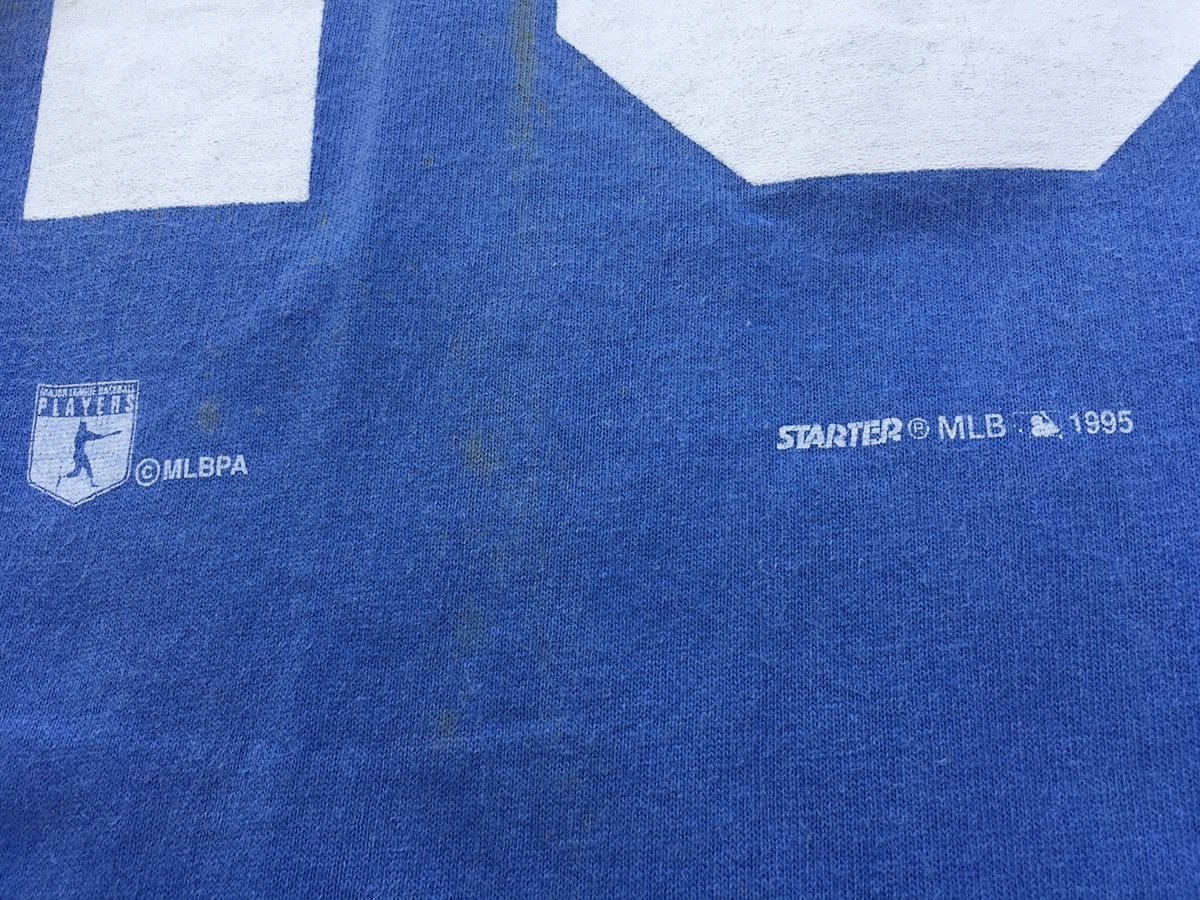 MLB Rare Vintage 90s Dodgers Spellout Tshirt Size US M / EU 48-50 / 2 - 16 Thumbnail